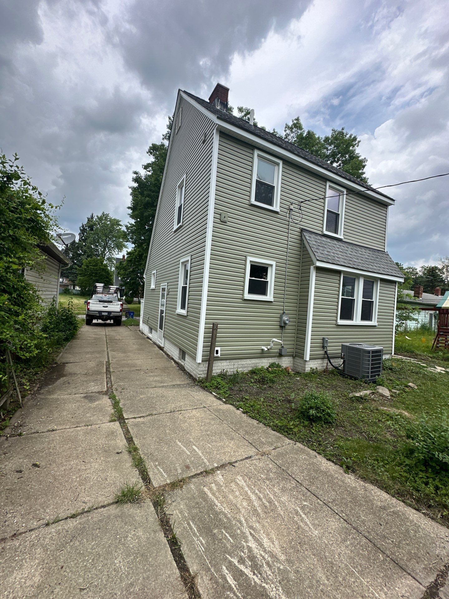 Project in Cleveland by Powers Roofing and Exteriors