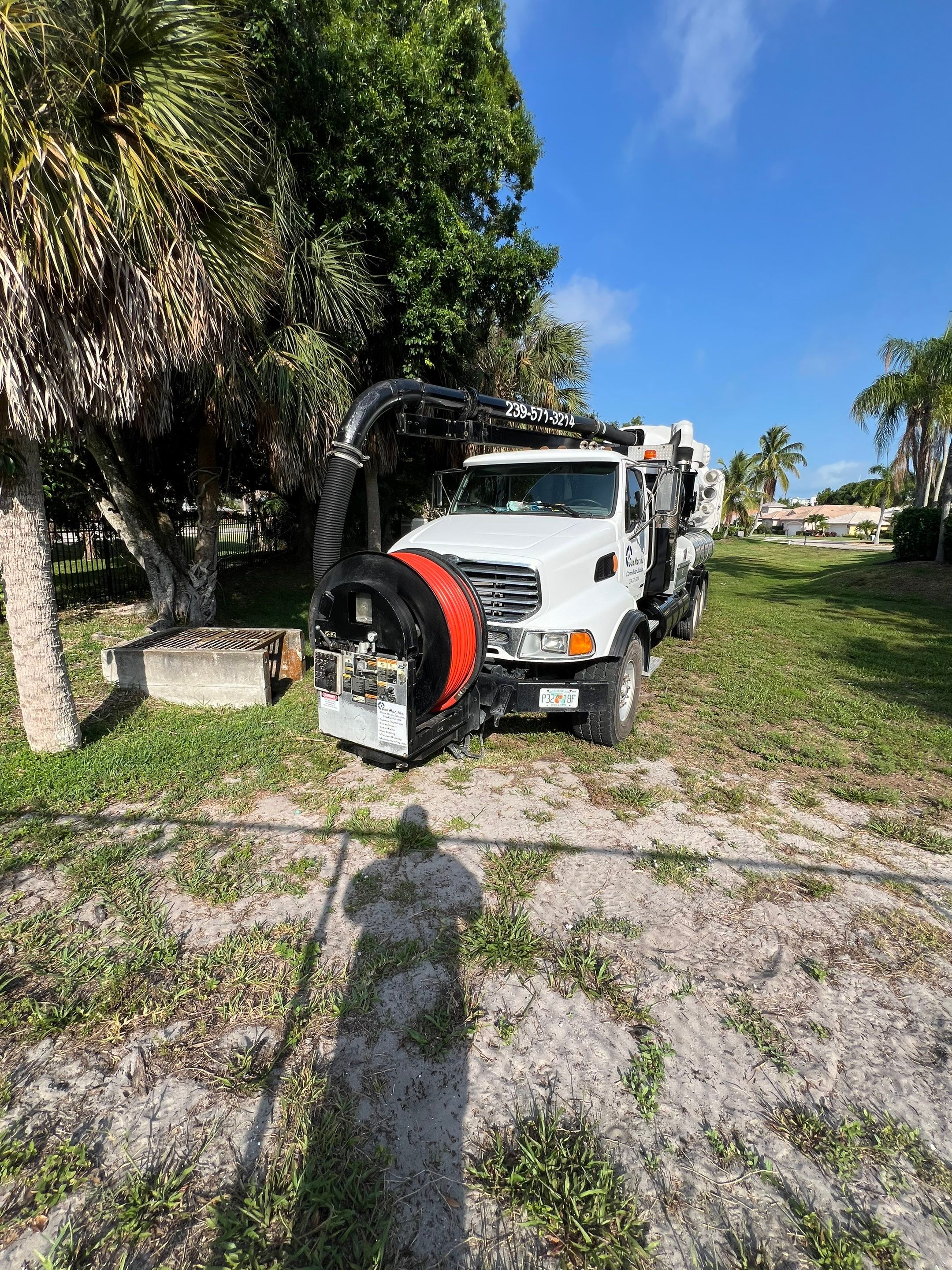 Naples Park Neighborhood Stormwater System Catch Basin Cleaning by Don Mar, Inc. Storm Water Solutions