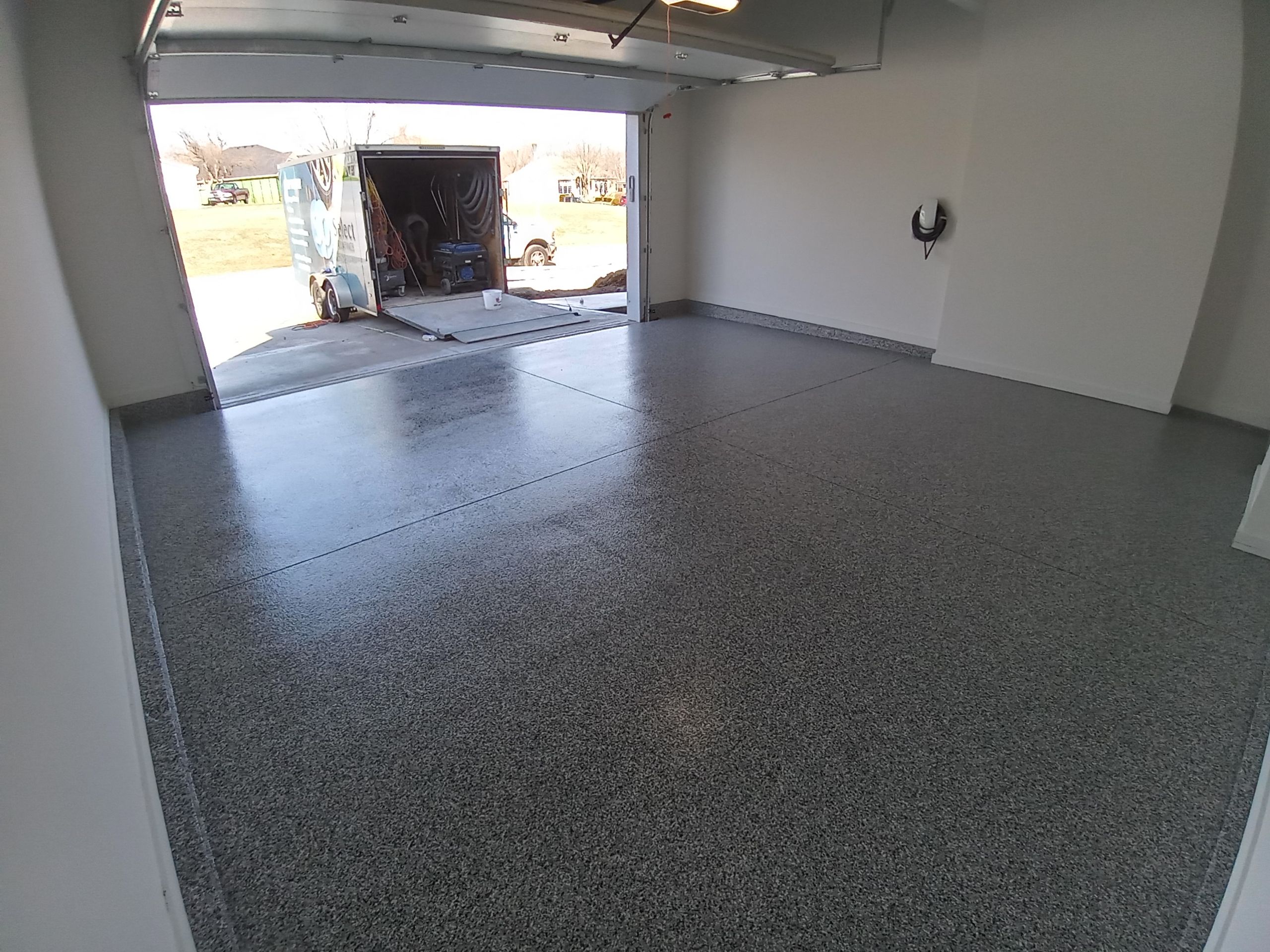 Garage using Domino  by Select Painting, Coatings & Garage Cabinets