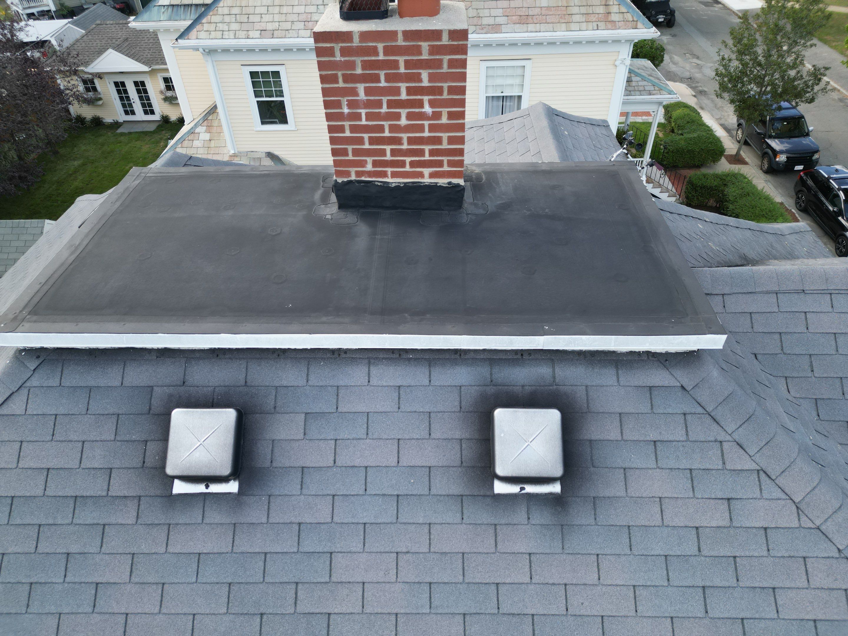 Full Asphalt Shingle Roof Replacement & EPDM Roof Inspection by Mighty Dog Roofing of Greater Middlesex County