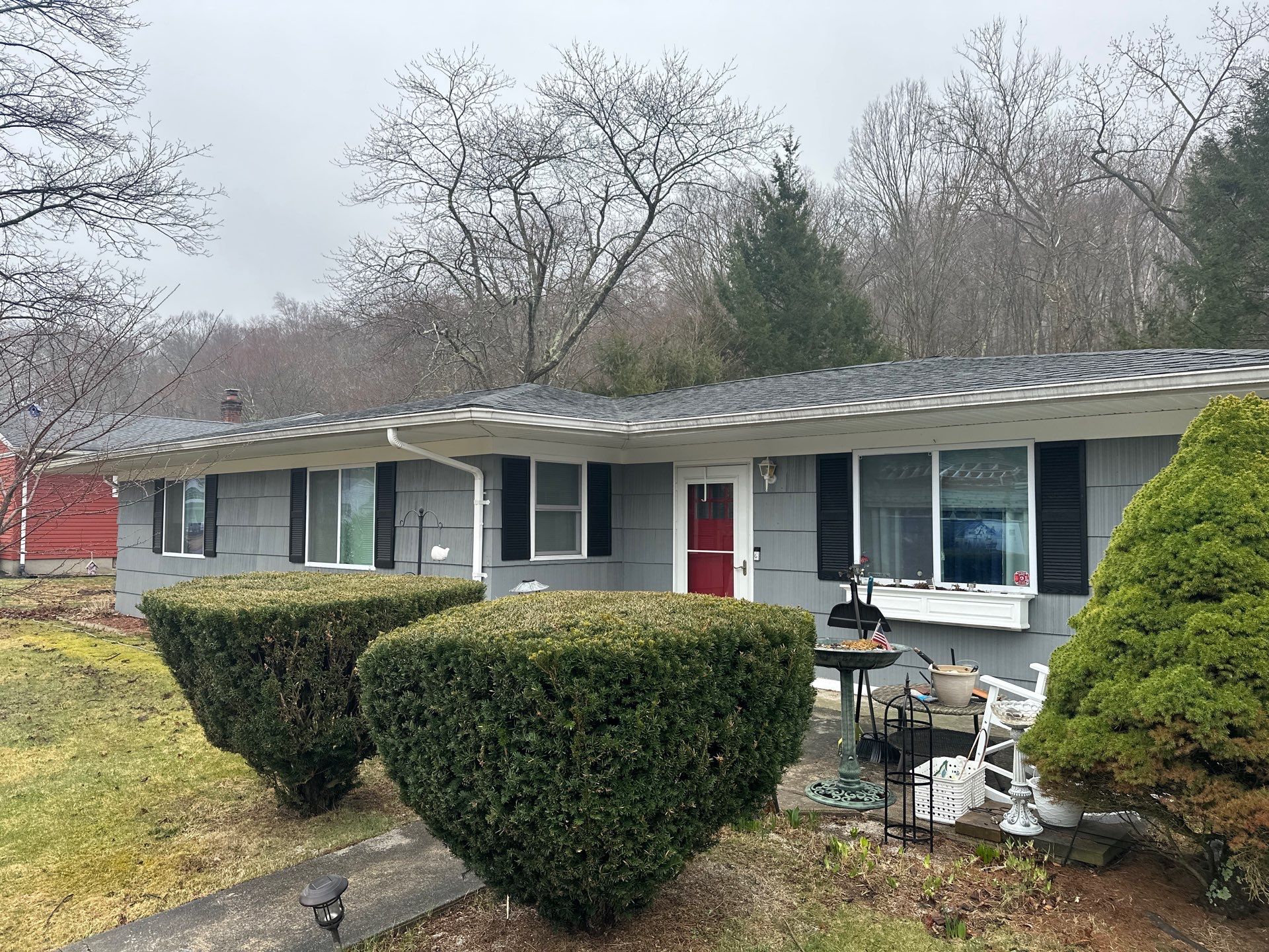Siding Installation using Certainteed Monogram Vinyl Siding - D4 - Midnight Blue by A Plus Exterior