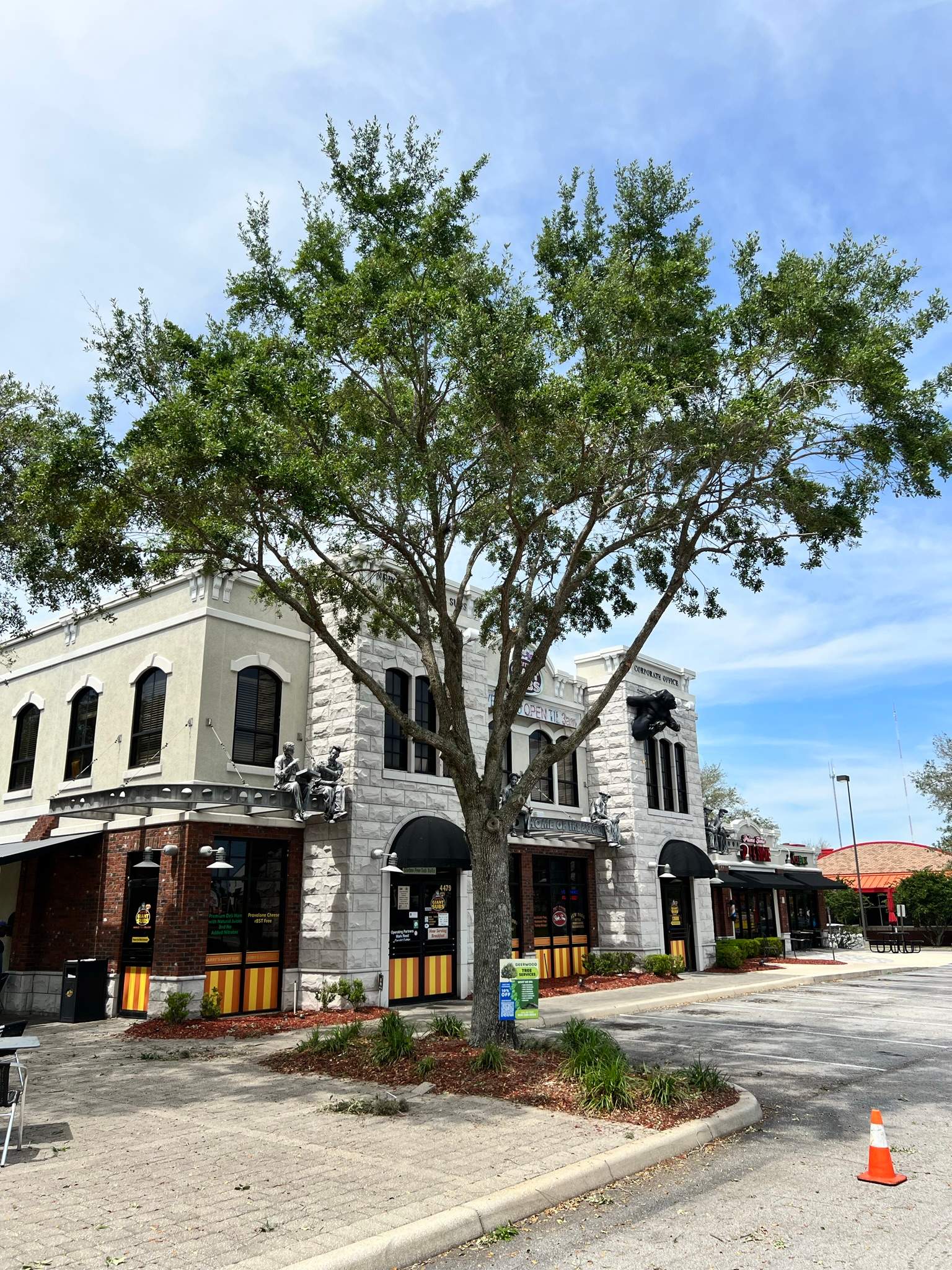 Tree Trimming | Larry's Giant Subs by ProGreen Services