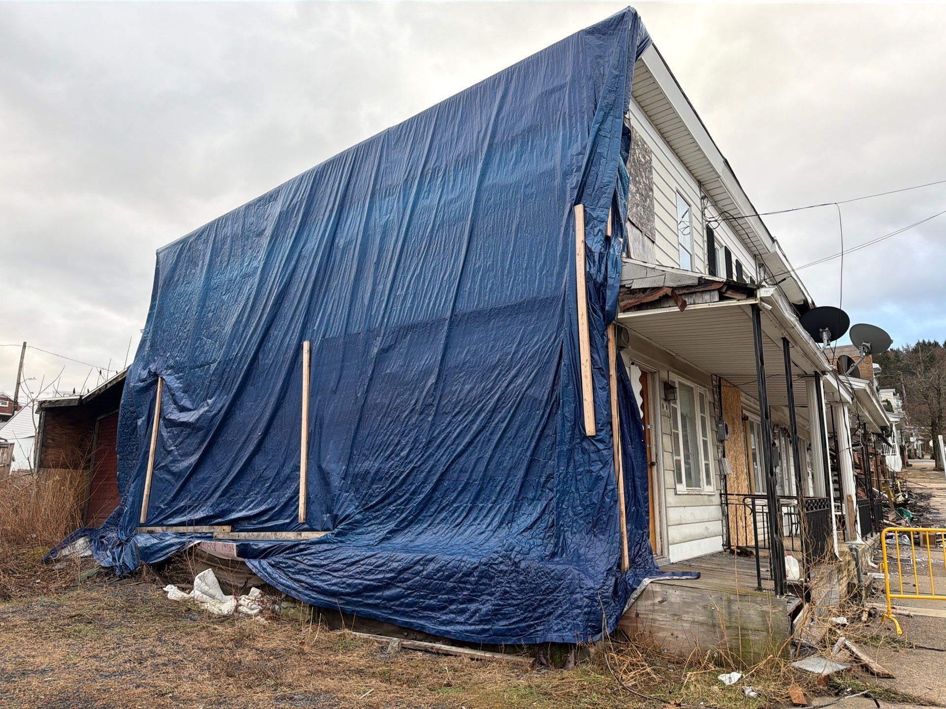 Fire & Smoke Damage Claim in Mt Carmel by FLAPA & KeyStone
