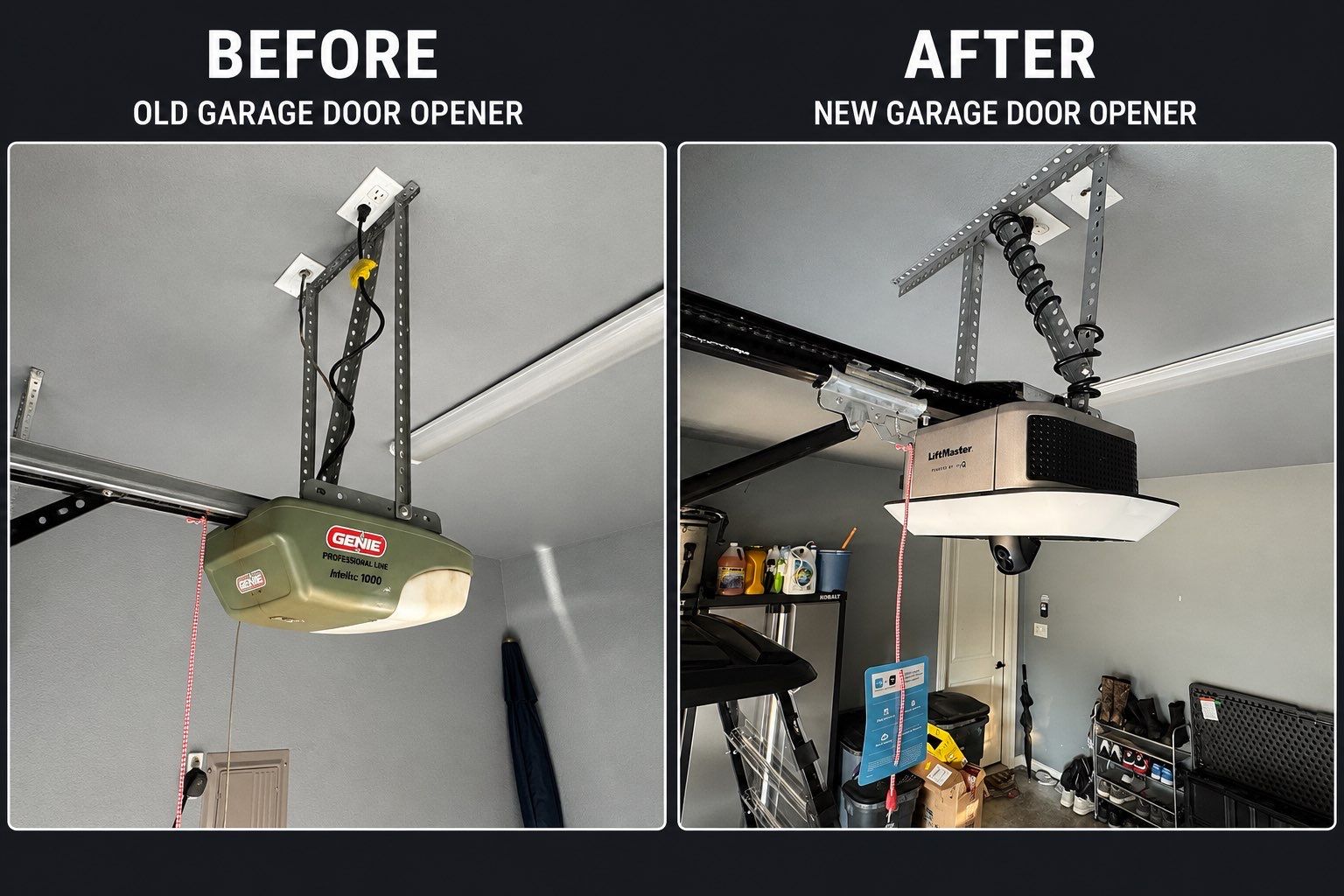 LiftMaster Smart Garage Door Opener Installation in Trophy Club by Meadows Garage Doors