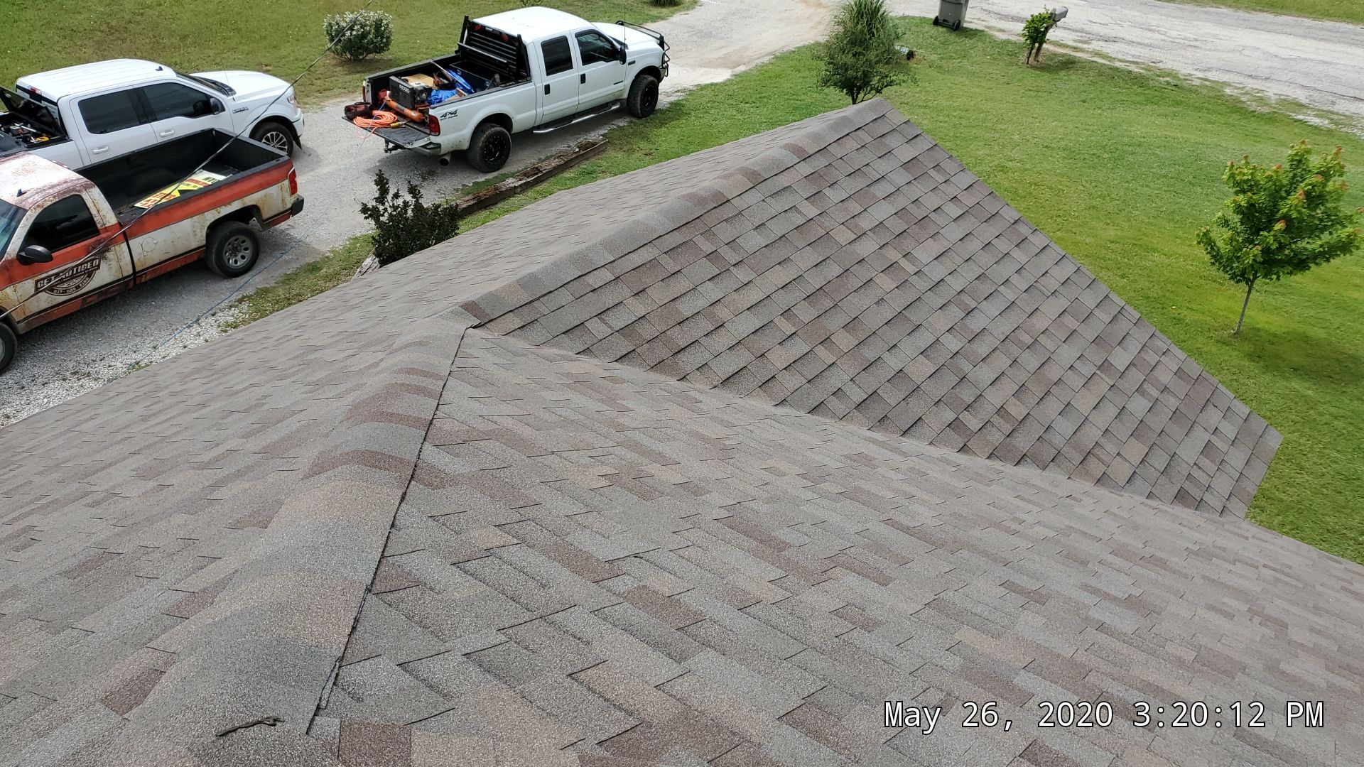 Residential Roofing Installation using ATLAS Pinnacle Pristine Shingles by Harvey Roofing & Construction