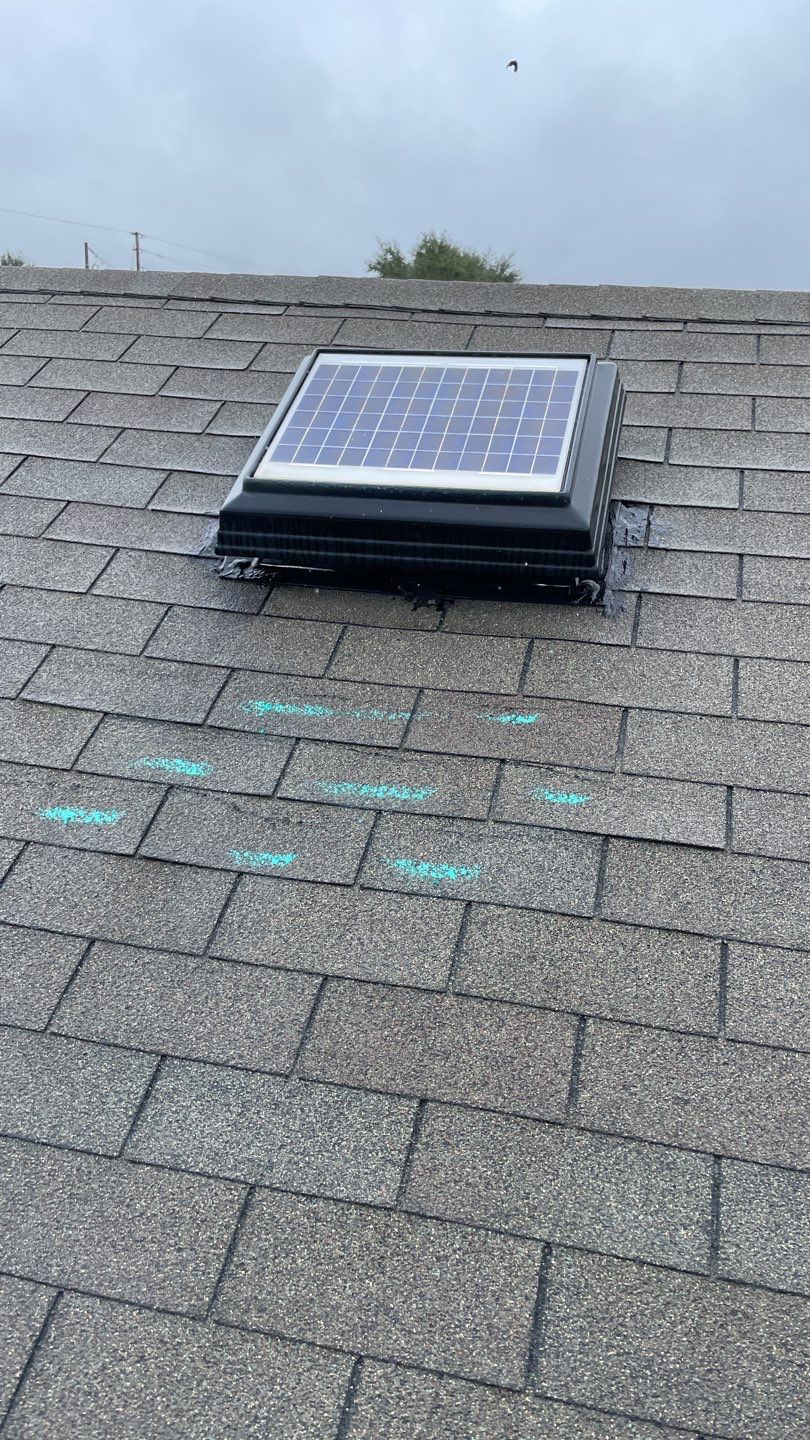 Residential Insurance Roofing Installation using GAF HDZ Shingles by Protek Roofing Heating Air & Solar
