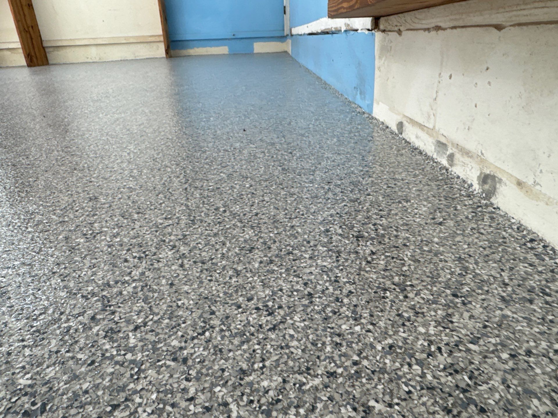 Garage Project in Gainesville, FL in Tidal Wave by Cross Creek Concrete Coatings