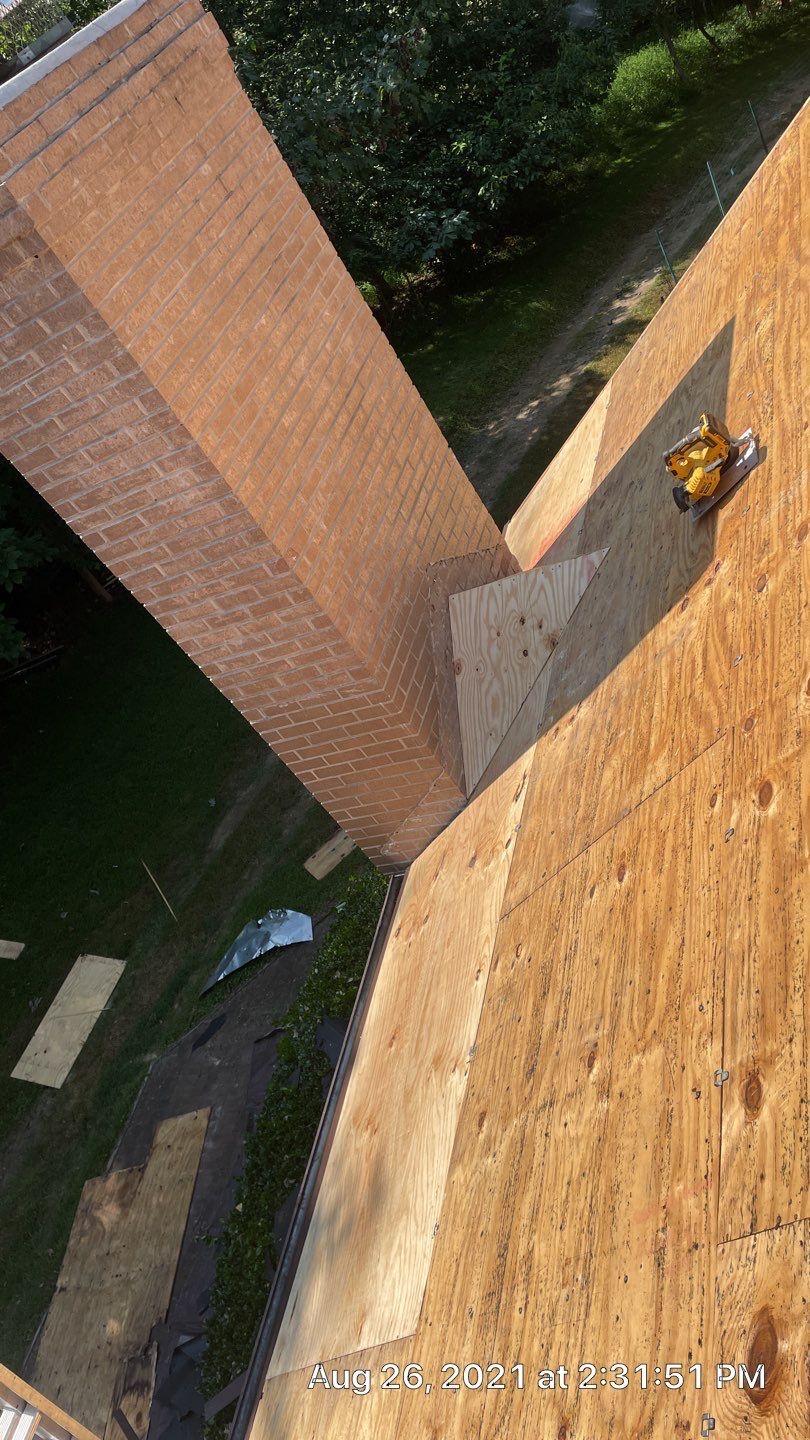 Roof Replacement using GAF Timberline HDZ by American Home Contractors