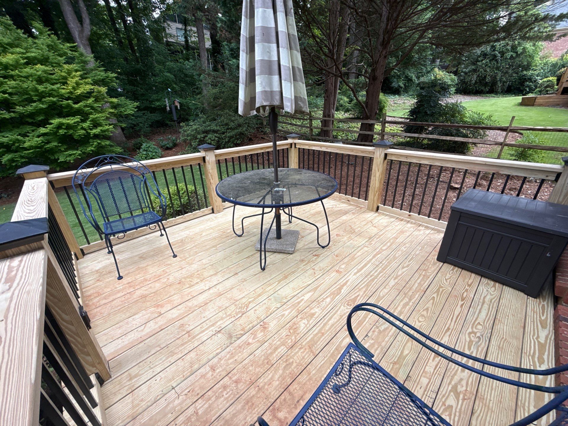 Lawrenceville, GA Deck Rebuild using Pressure Treated Pine by Nelson Exteriors