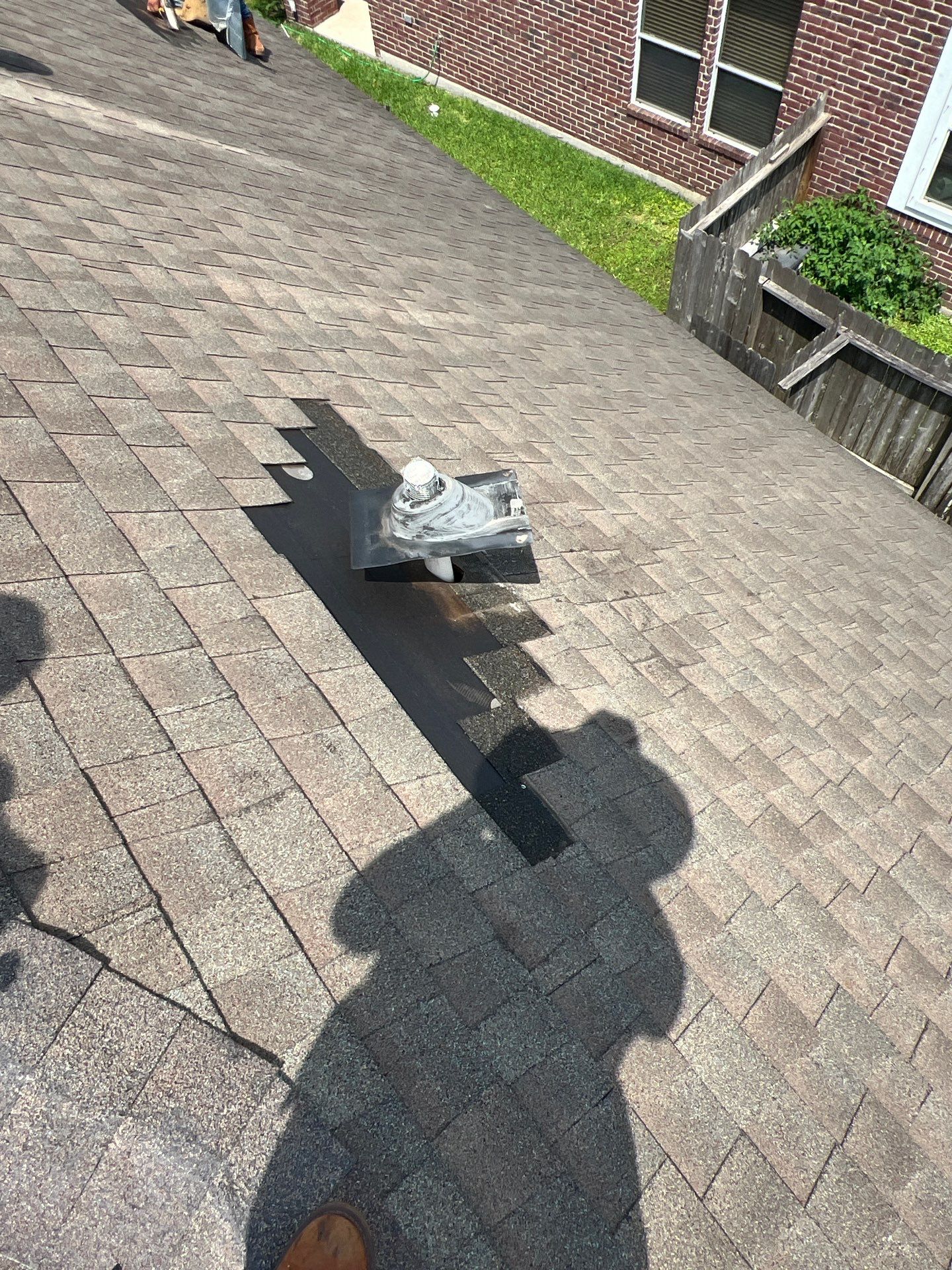 Hail Damage using Owen's Corning Duration (Lifetime) Shingles by Roof Repair Company