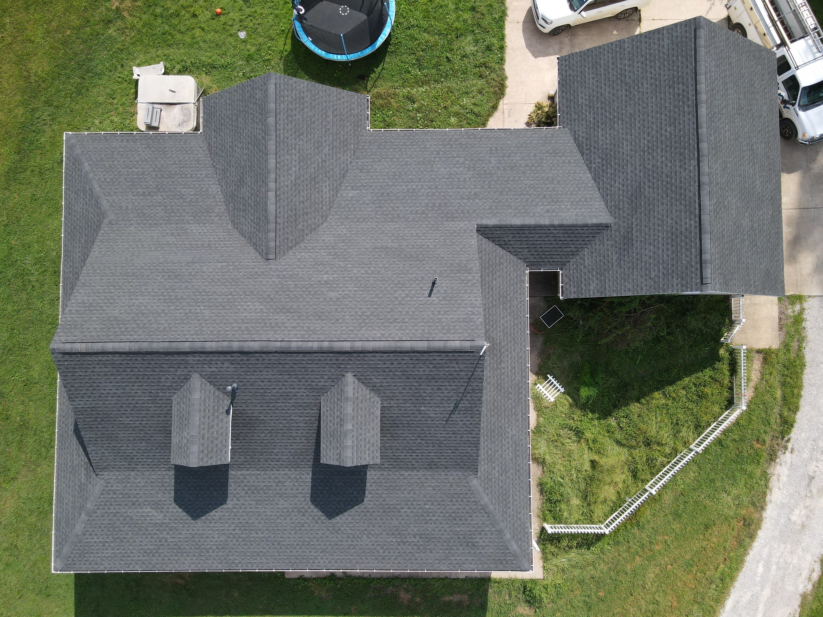 Residential Roofing Installation using GAF Timberline HDZ by Rainstoppers Roofing