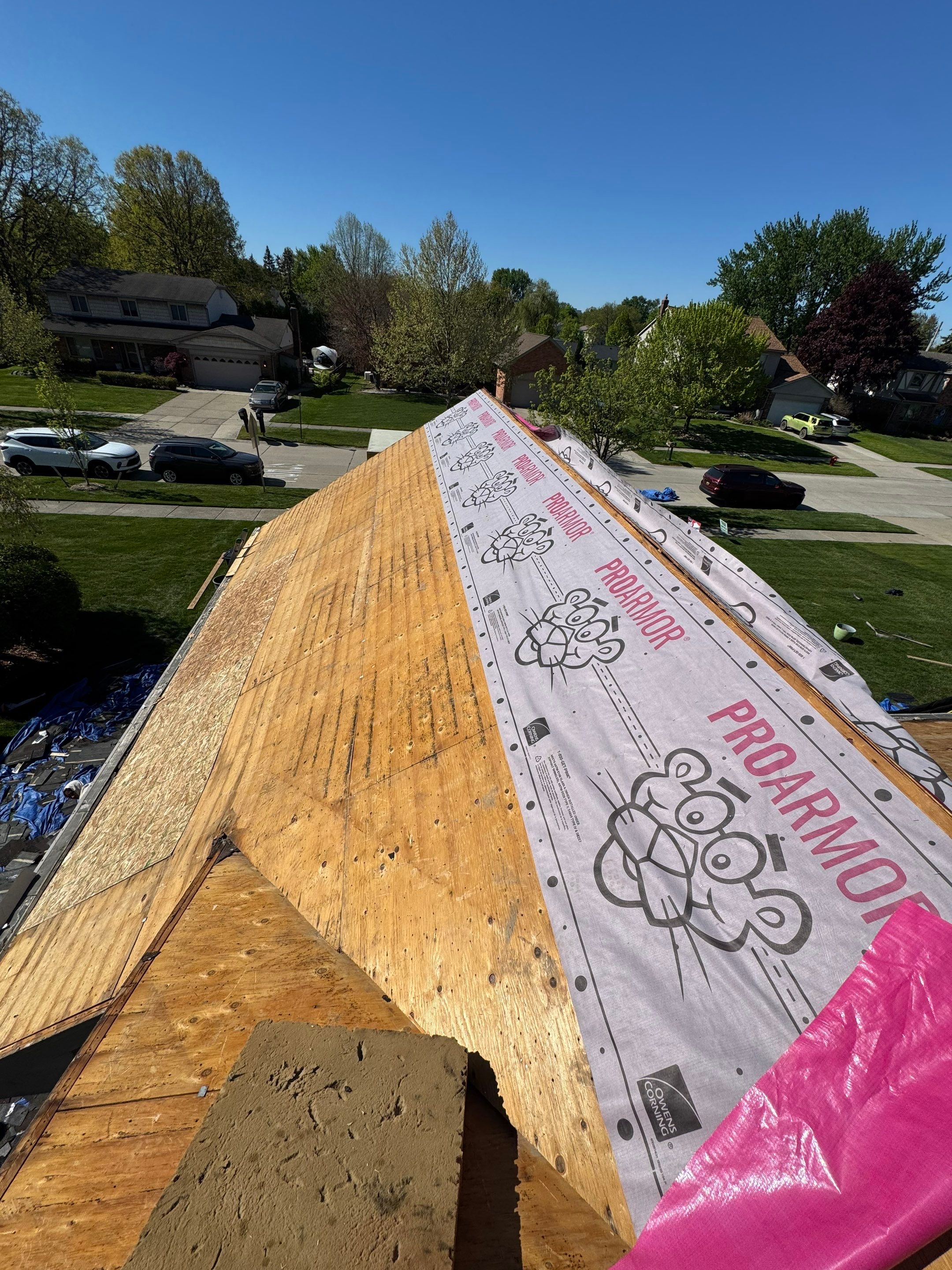 Roof Replacement using Owens Corning Duration by 180 Contractors