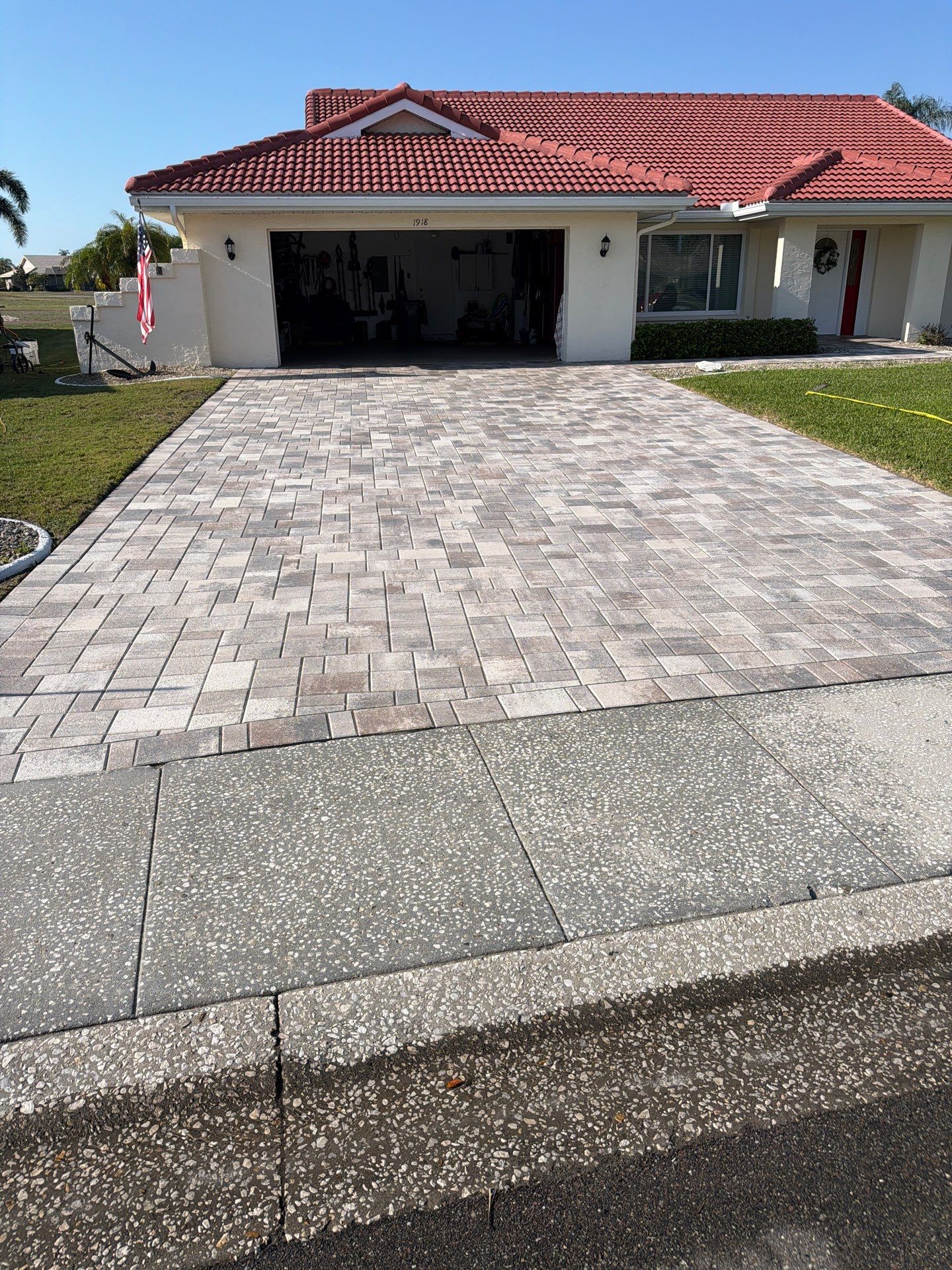 Driveway and Walkway Paver Sealing in Sun City Center, Florida by Supreme Paver Experts