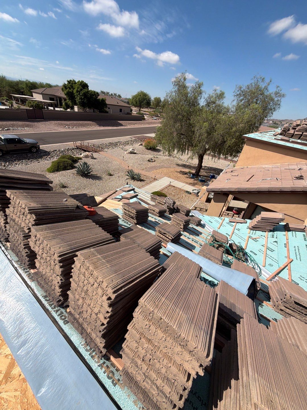 Project in Buckeye, AZ by Saint Roofing