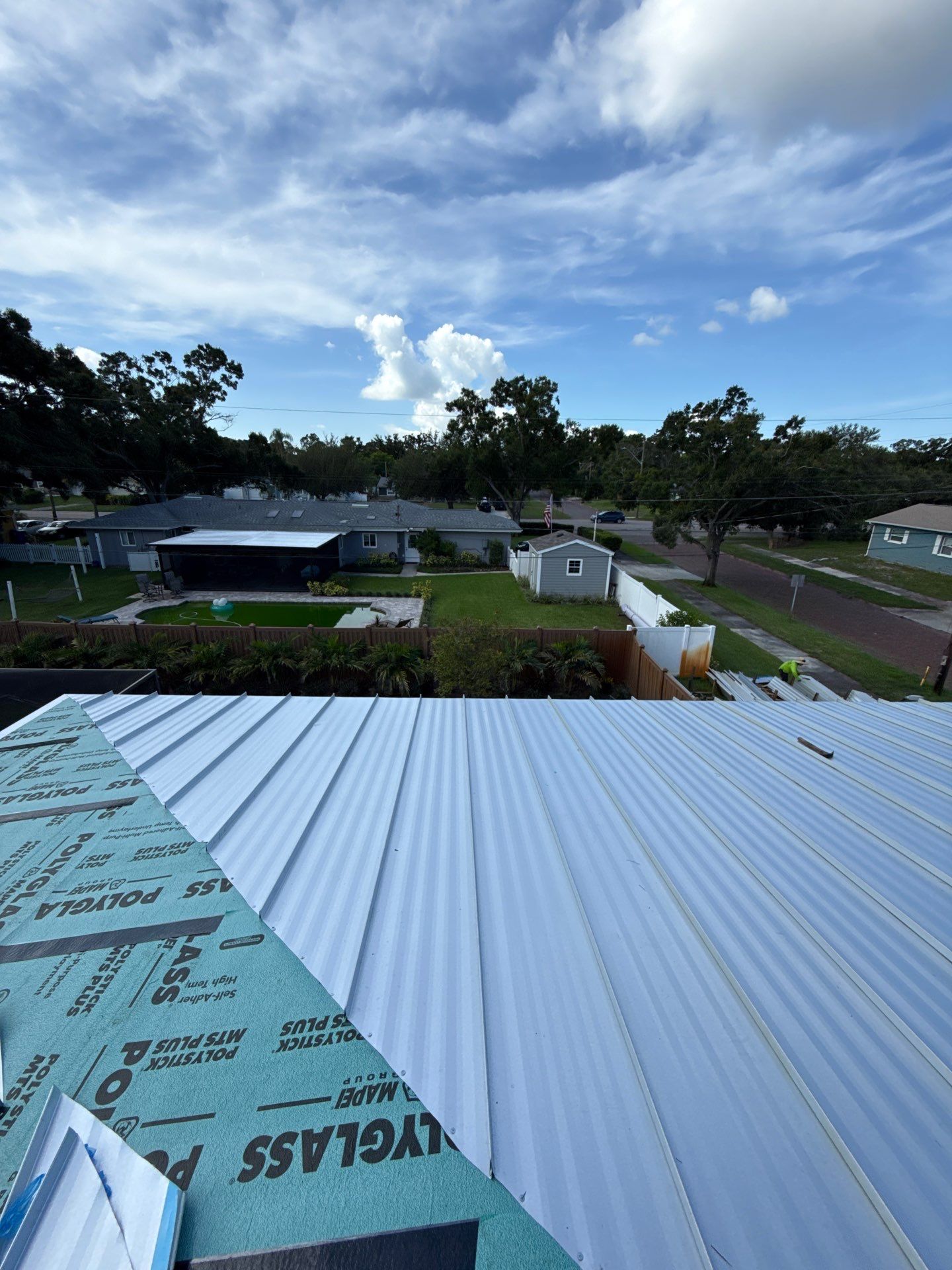 Project in St. Petersburg 33710 by Mitchell Roofing Company LLC 