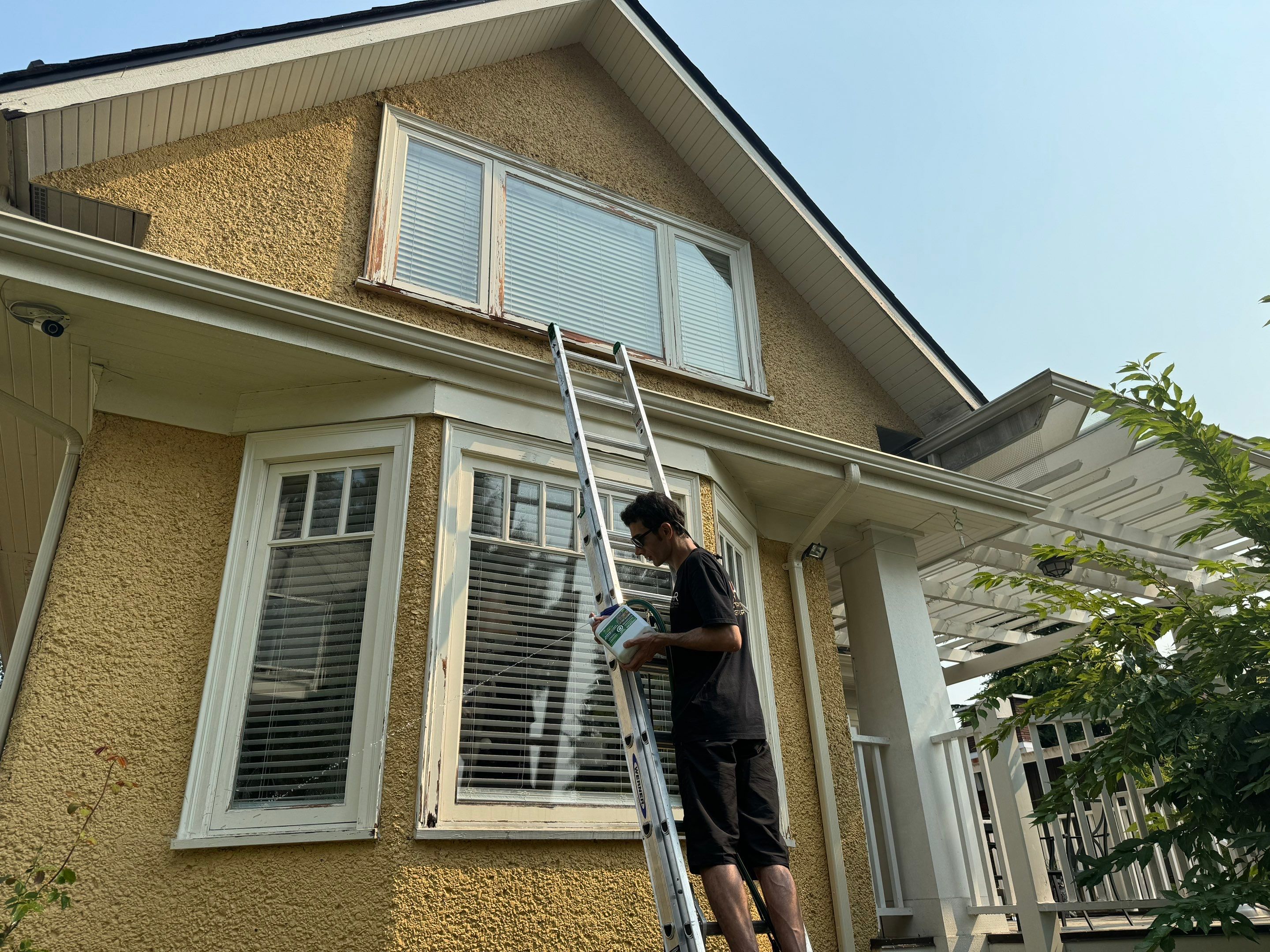 Fascia & Trim Painting - 25th st-  West Vancouver by YVR Construction Group