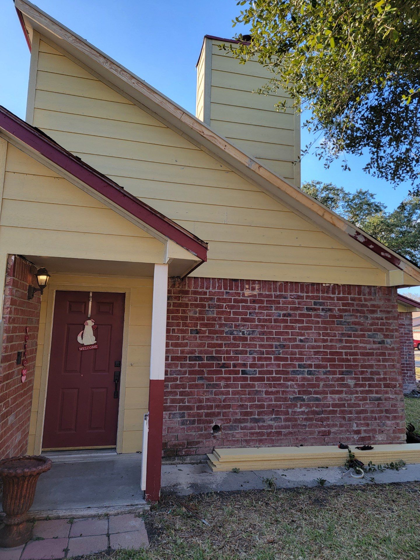 Exterior Transformation- Full Roof Replacment and James Hardie Siding Project by Galvan Roofing and Construction