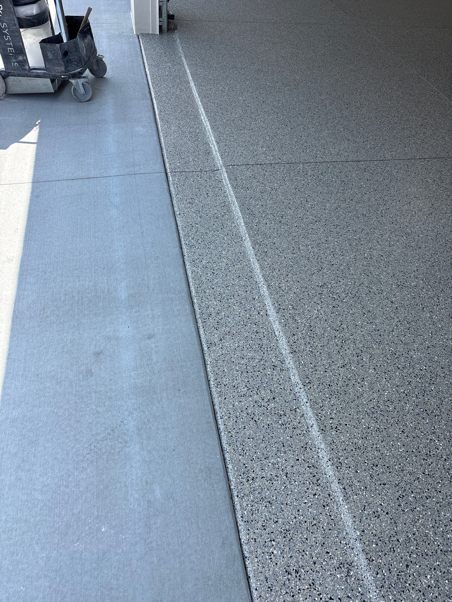 Garage Mediterranean  by Innovative Concrete Coatings 