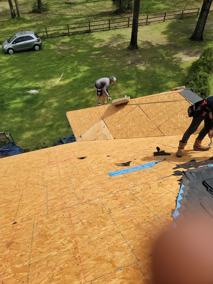 Residential Roofing Installation using Roof Replacement by American Roofing & Construction LLC