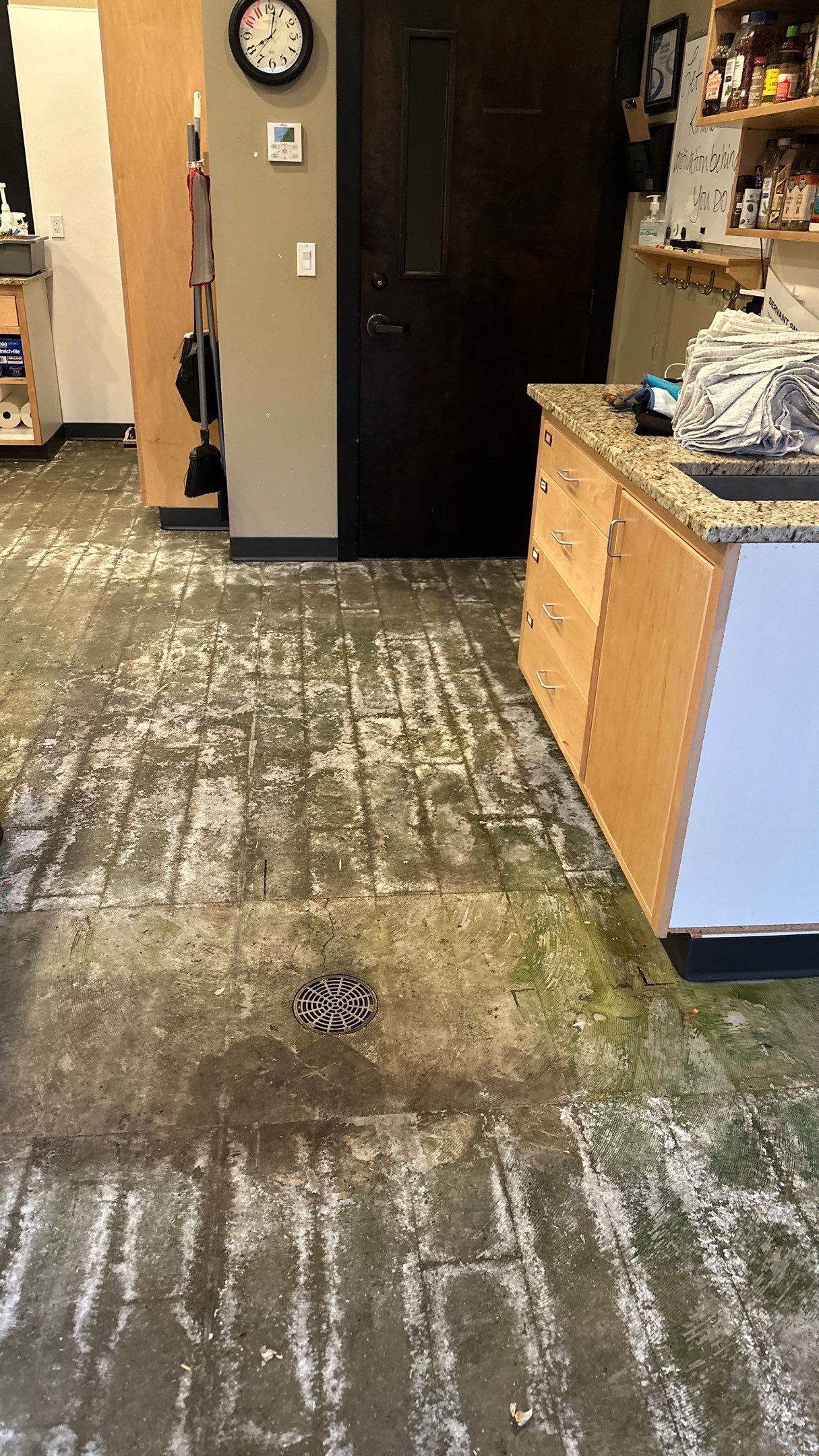 Commercial Kitchen Floor Transformation using Mt Everest by Croc Coatings, LLC