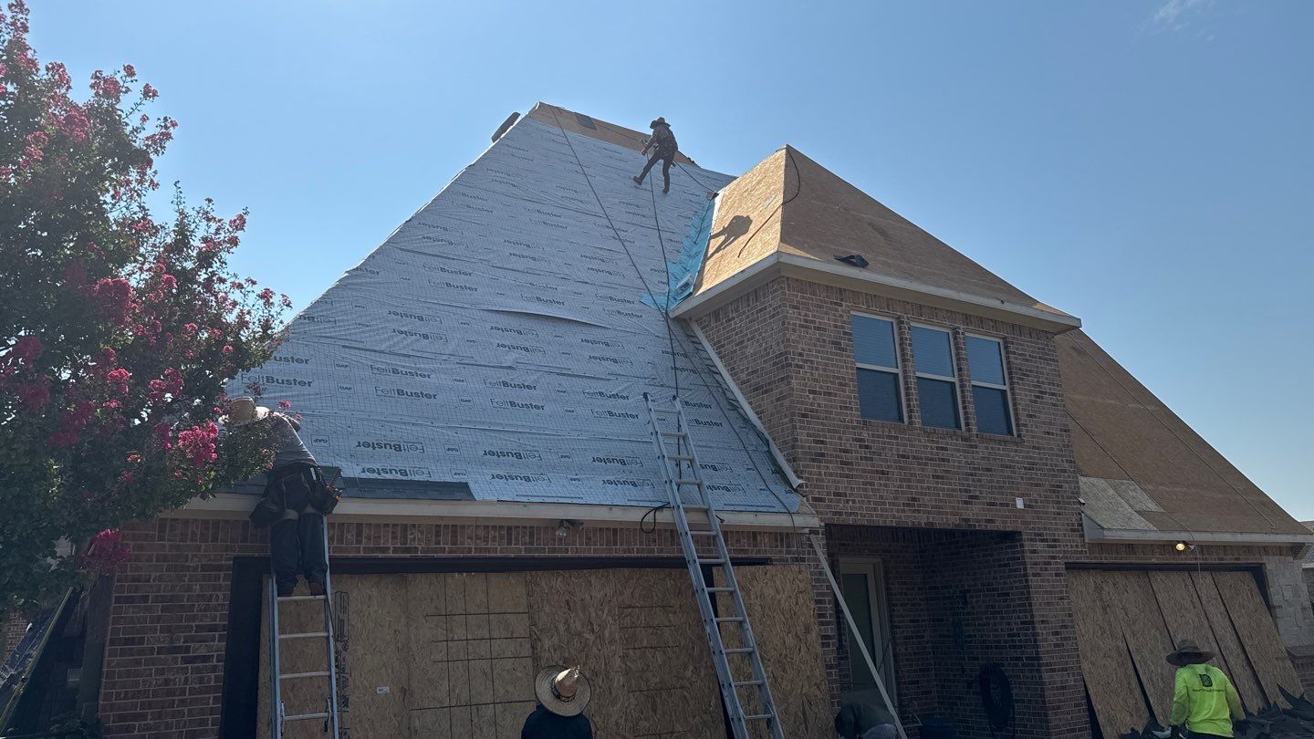 Southlake Texas Estate - Roof, Copper Awning and Gutter Project by First United Roofing & Construction