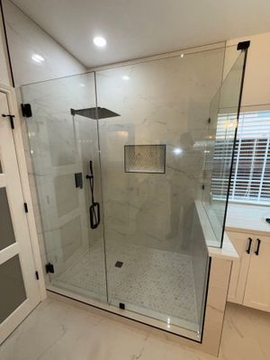 Frameless Shower & Window Glass Install 