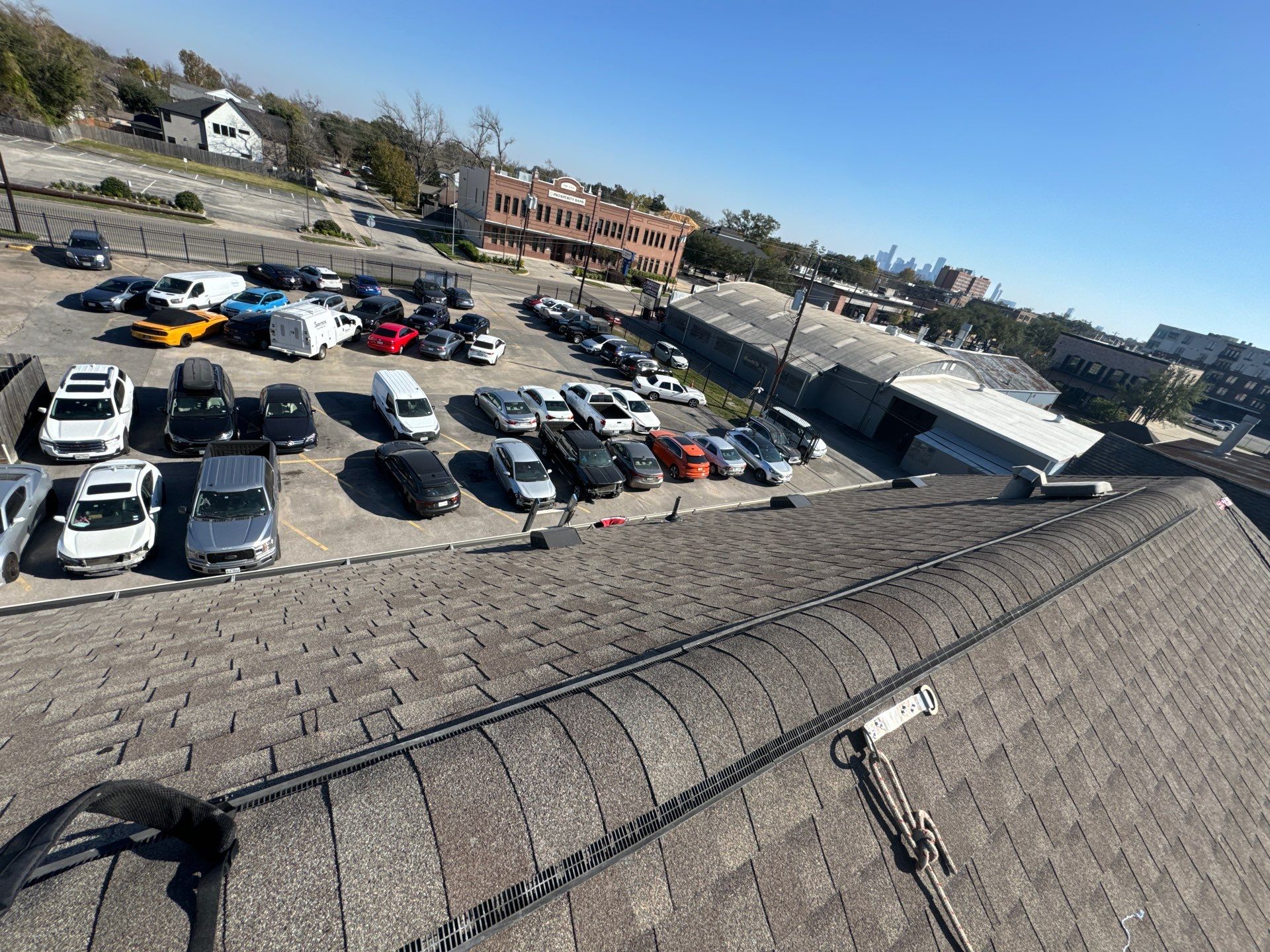 Project in Houston, TX by Associates Roofing Unlimited