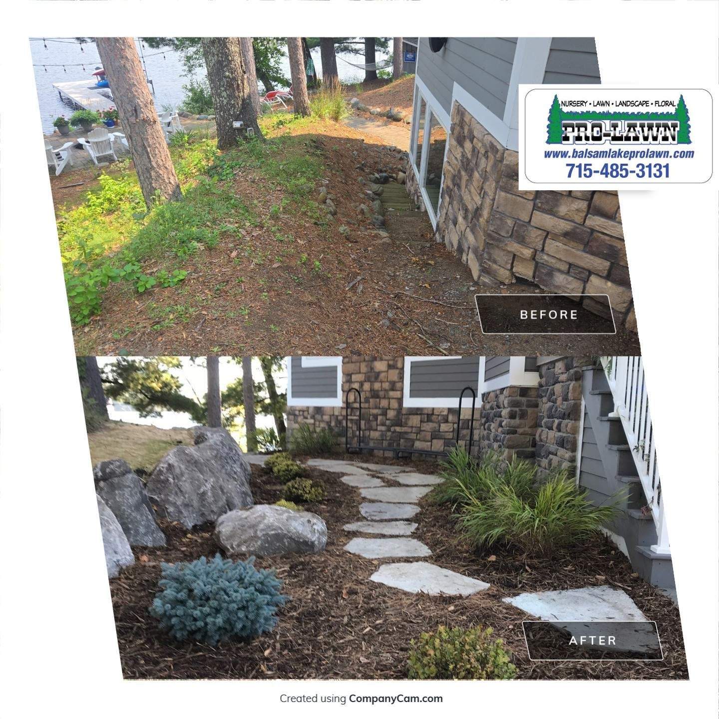 Boulder Walls/ Steps/ Walkways by Balsam Lake Pro Lawn