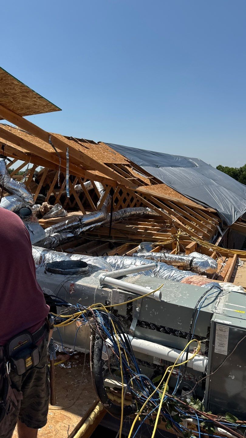 Tornado Recovery by First Out Roofing