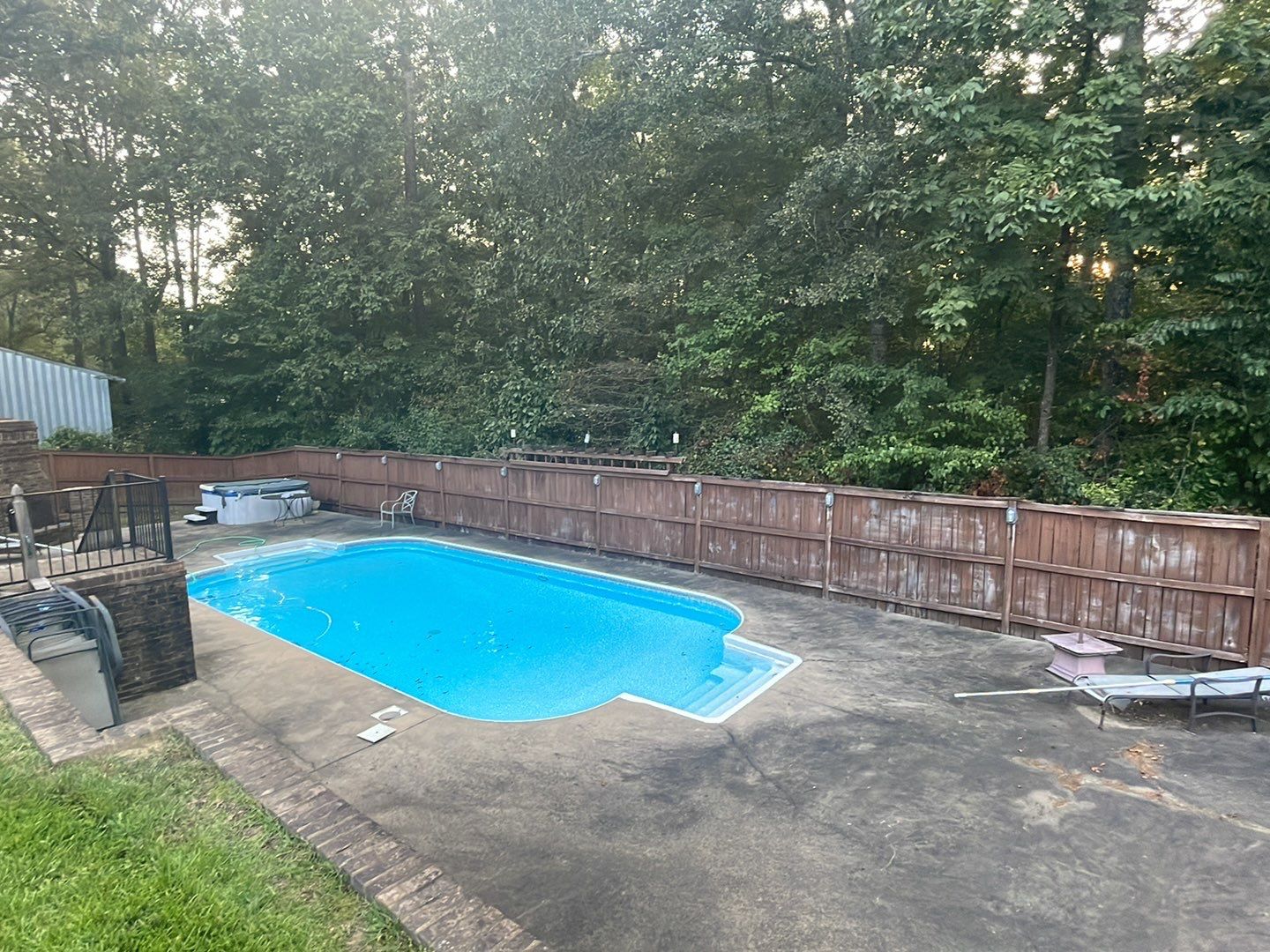 Million Dollar Lake - Deck and Fence by Pillar and Pine