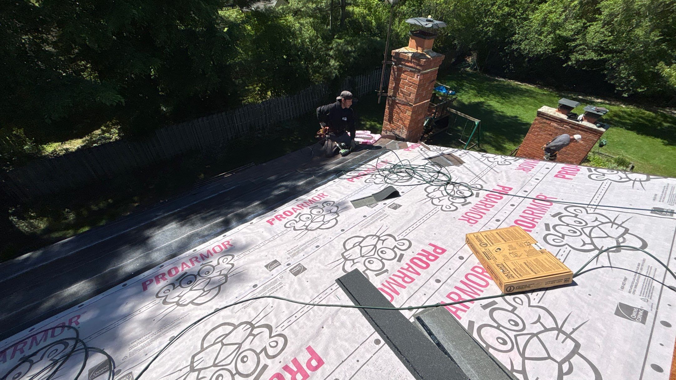 Roof Replacement using Owens Corning Tru Definitions by 180 Contractors