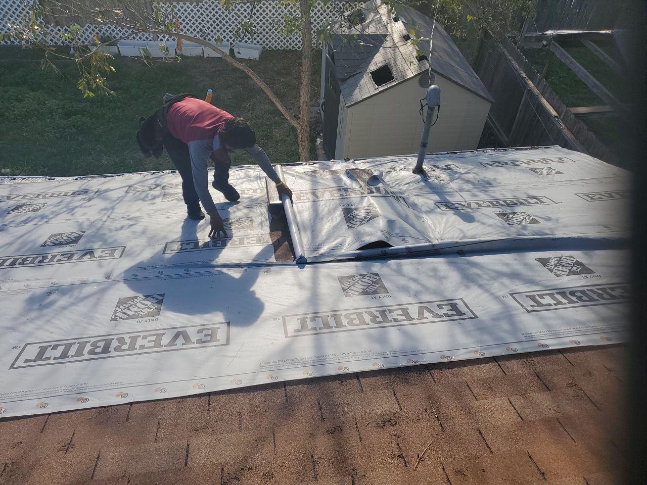 Complete Residential Roof Replacement and Storm Damage Restoration in Round Rock by Caliber Restoration LLC
