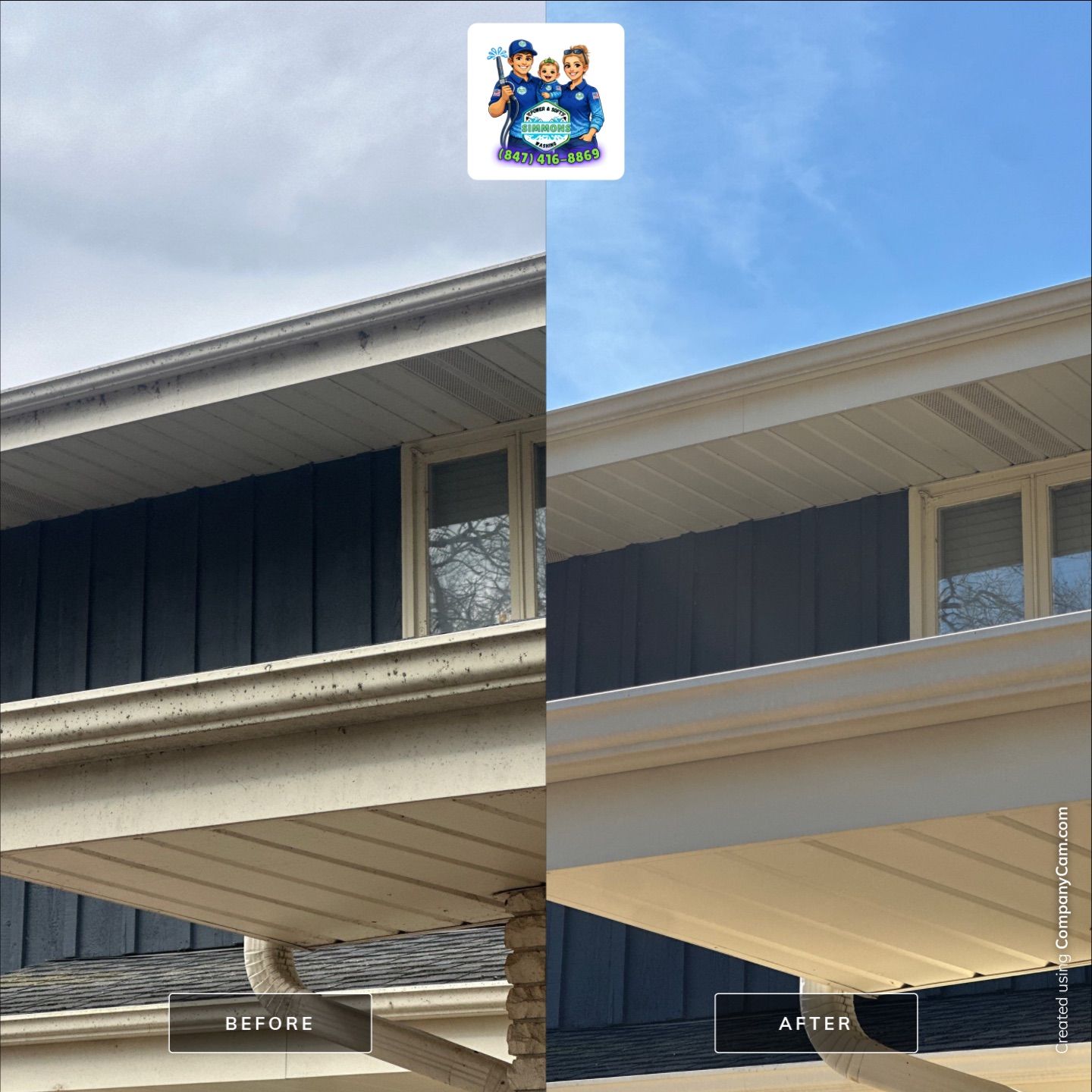 Highland Park, IL House Wash by Simmons Power & Soft Washing