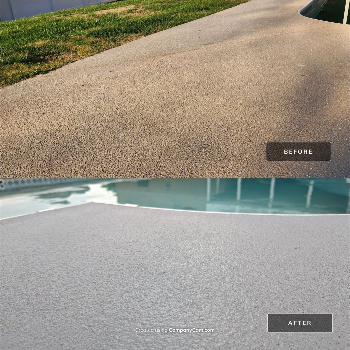 Awesome Pool Deck Restoration by Elite Floor Solutions