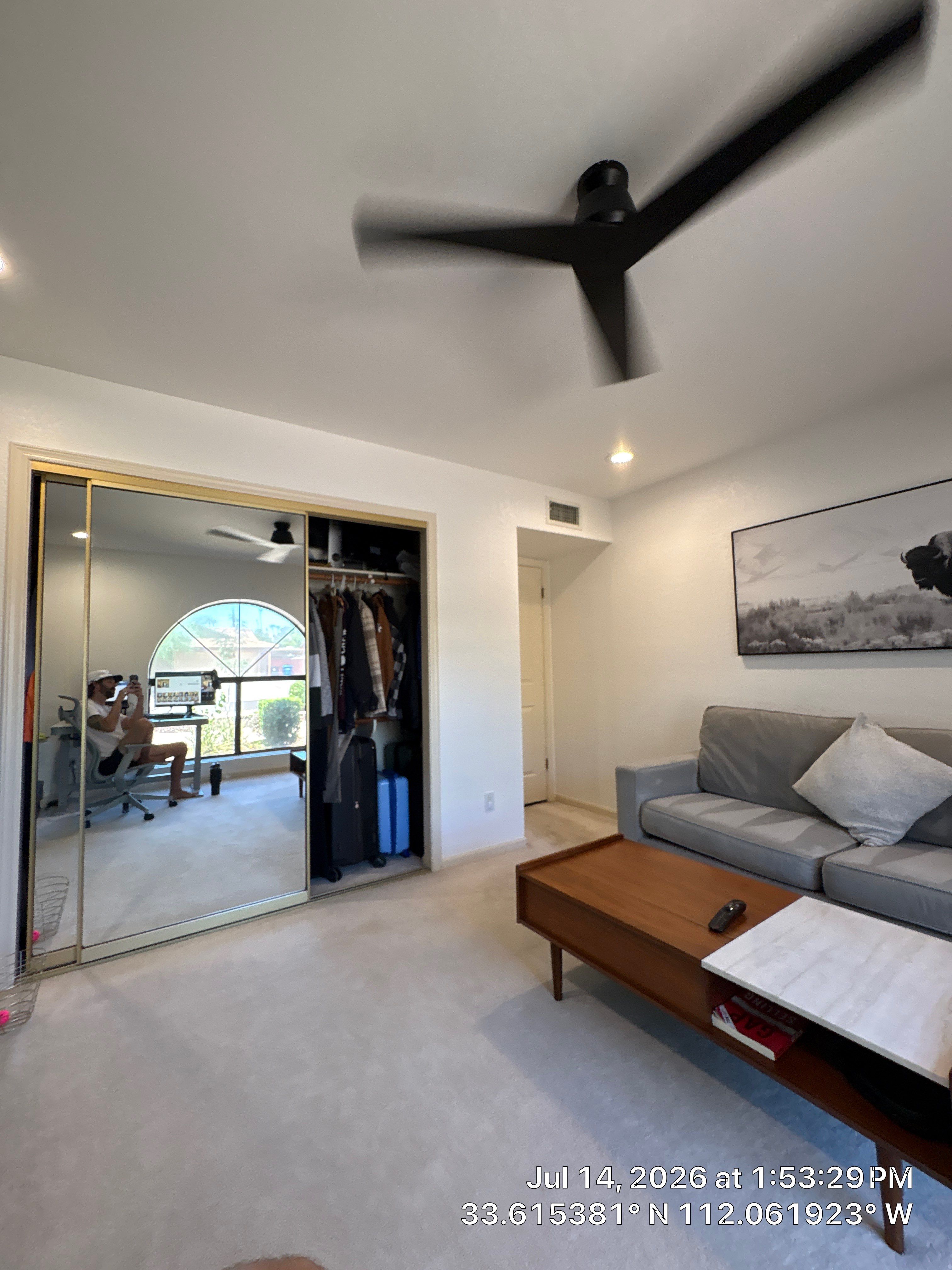 Modern Interior Remodel and Home Office Setup in Phoenix by CompanyCam Sales Demo