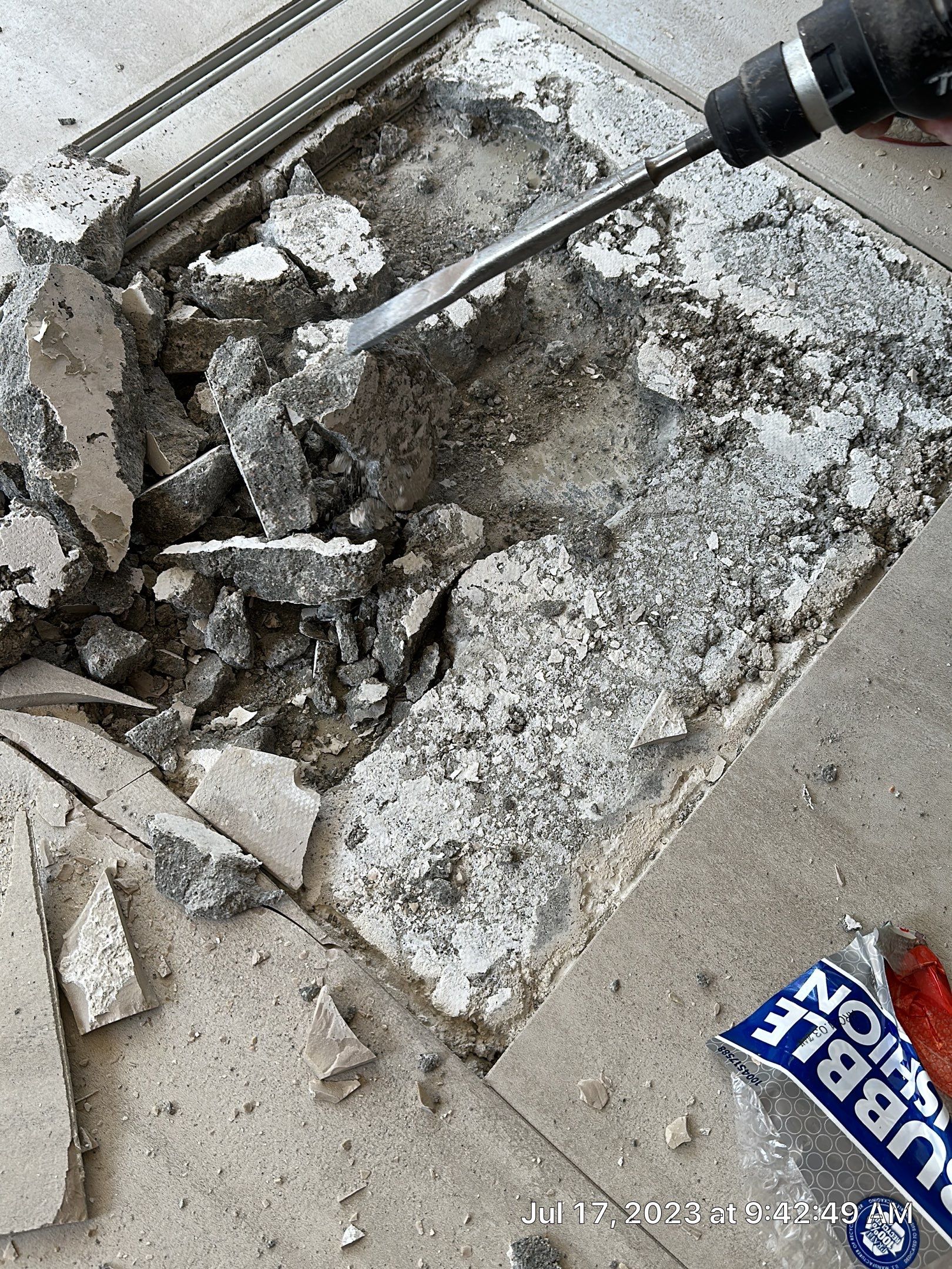 Tile Flooring removal & Installation  by OC Flooring Inspections-ICRI - CCSMT-CFIU#439