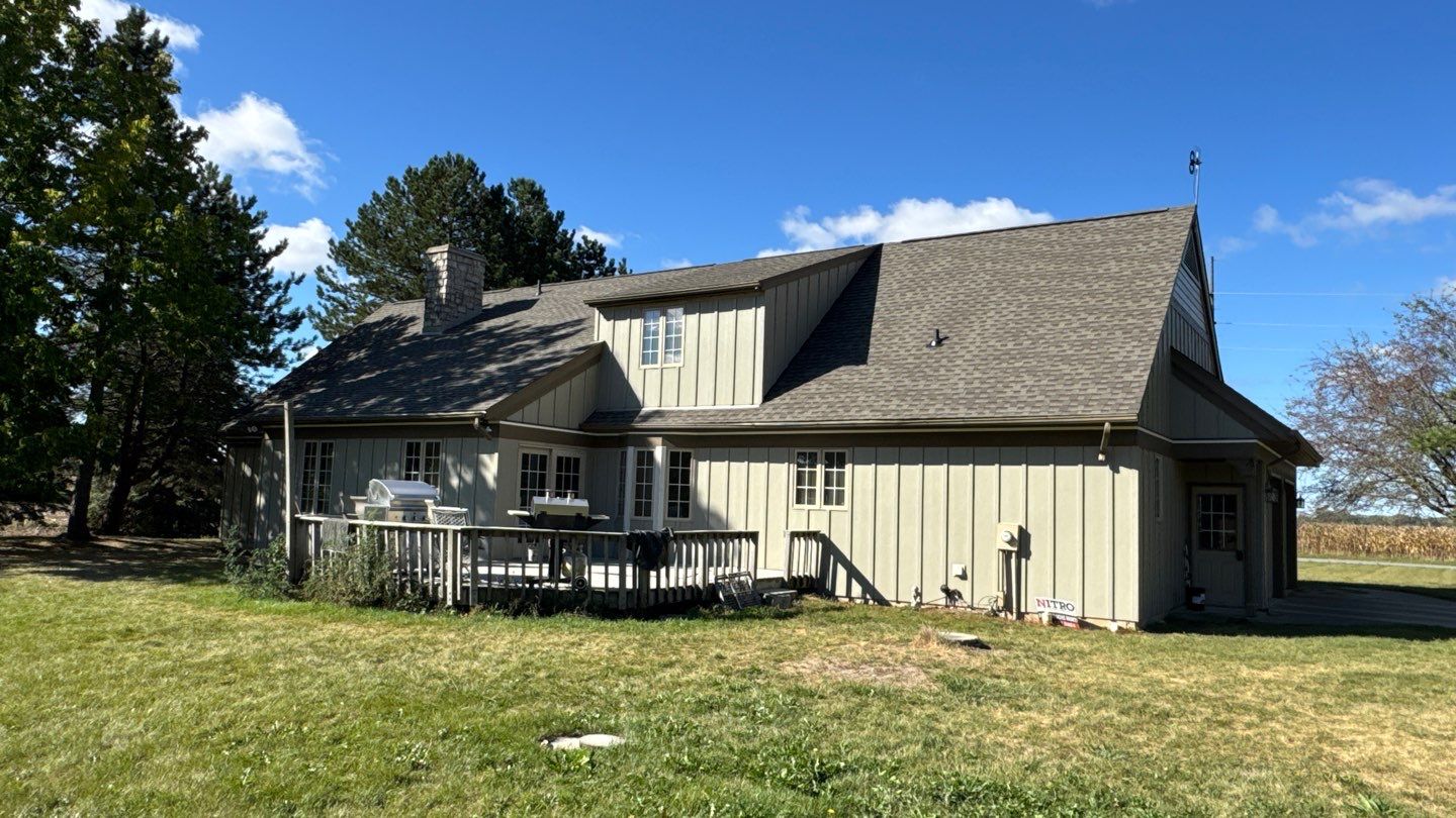 Siding Installation using Hardie Board and Batten Monterey Taupe by Nitro Roofing and Construction