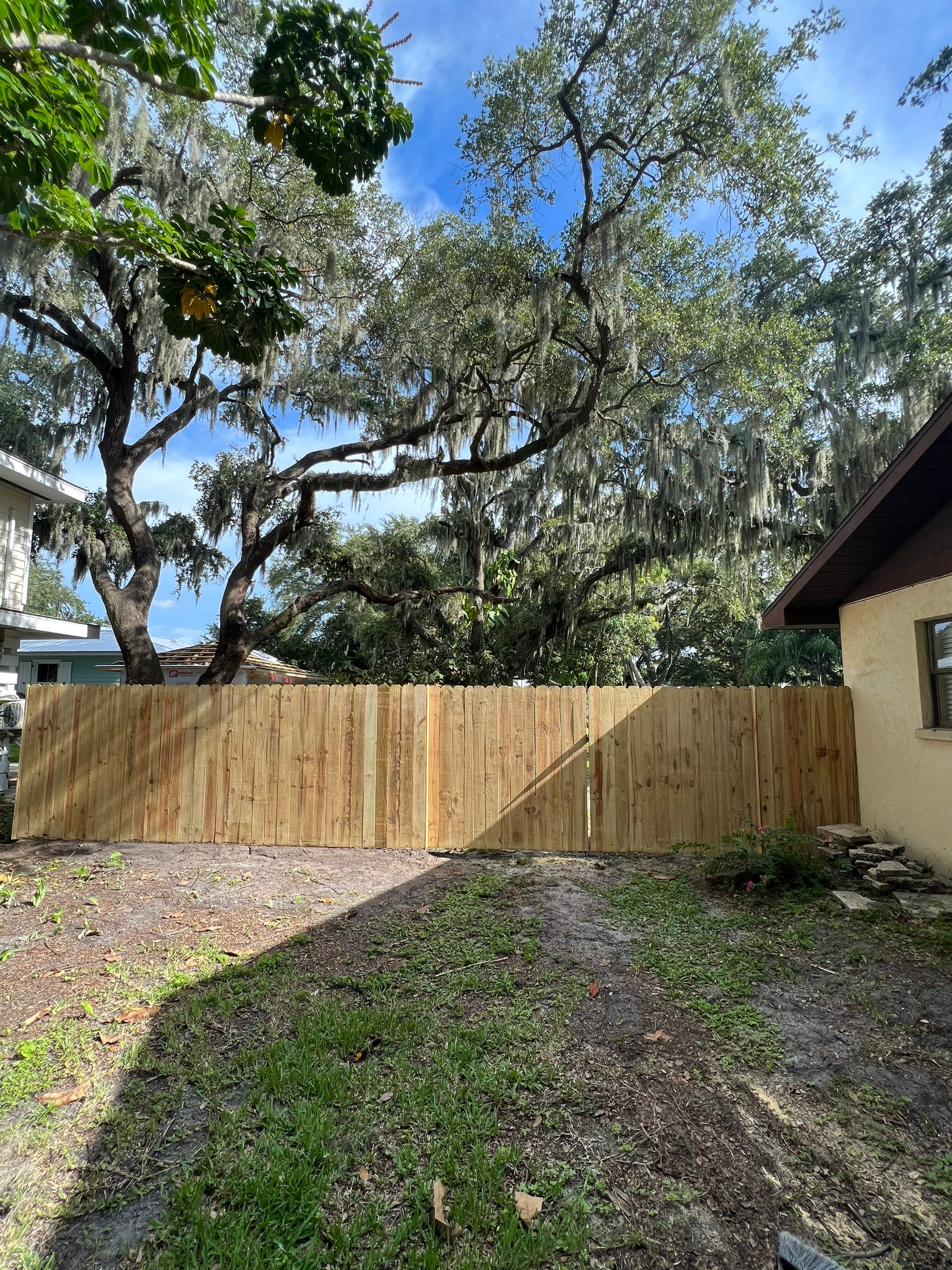 Palmetto, FL 6ft. Tall Treated Board on Board Privacy Fence by Asap fence and gates, LLC