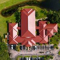 24ga 1.5" Mechanical Seam Colonial Red by Total Roofing System The Metal Roof Experts