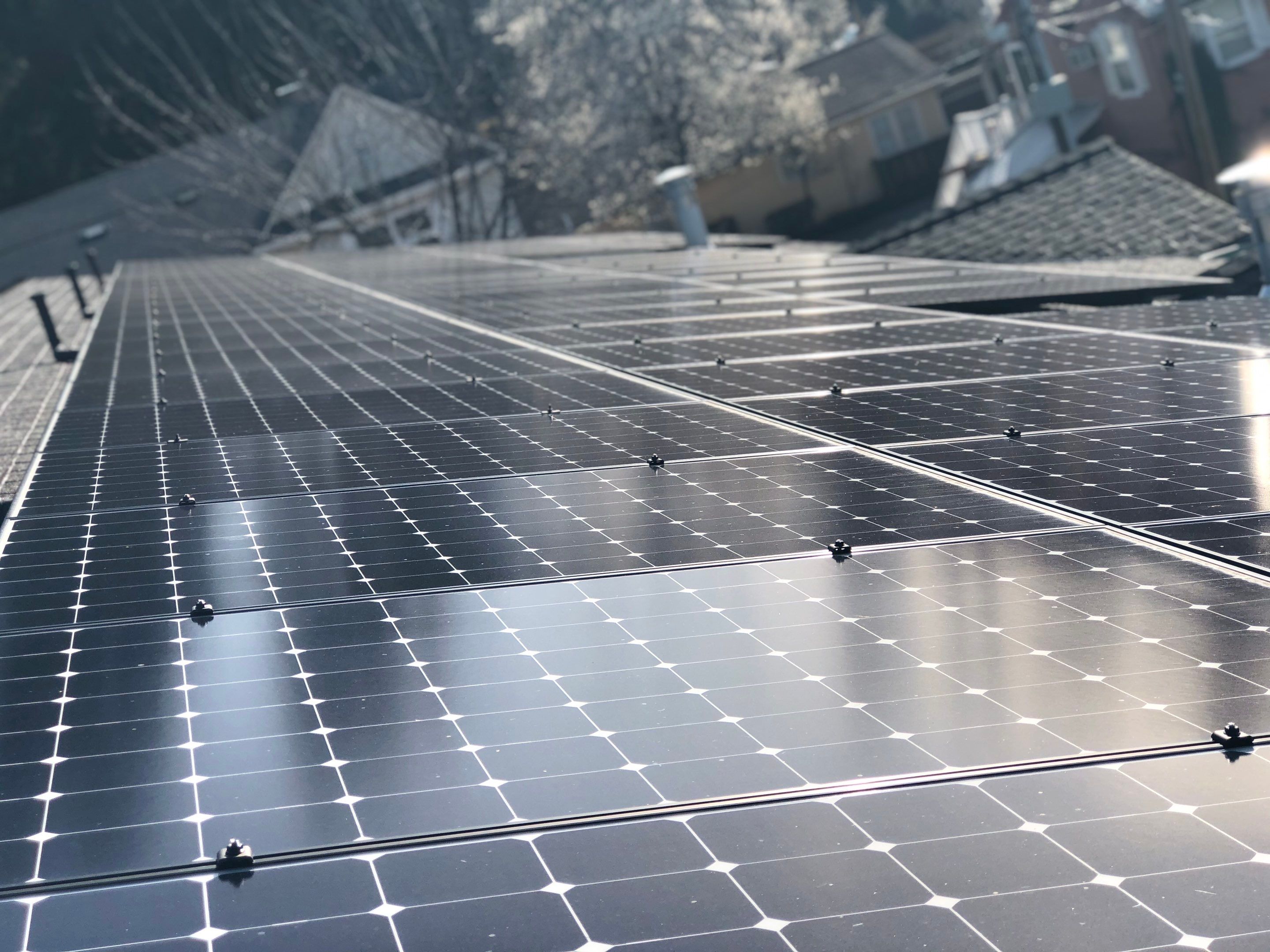 Commercial Solar Panel System Installed by Byers Enterprises 