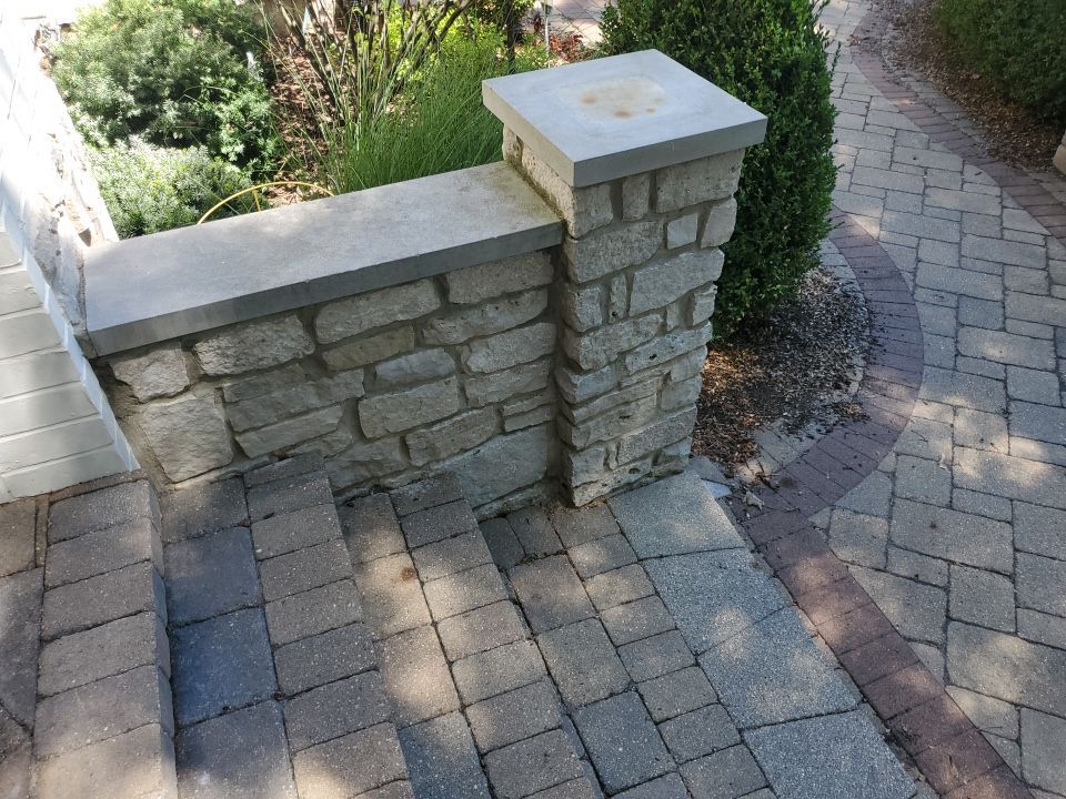 Brick paver clean, sand and seal.  using Surebond SB-1300 by Northern Power Washing LLC.