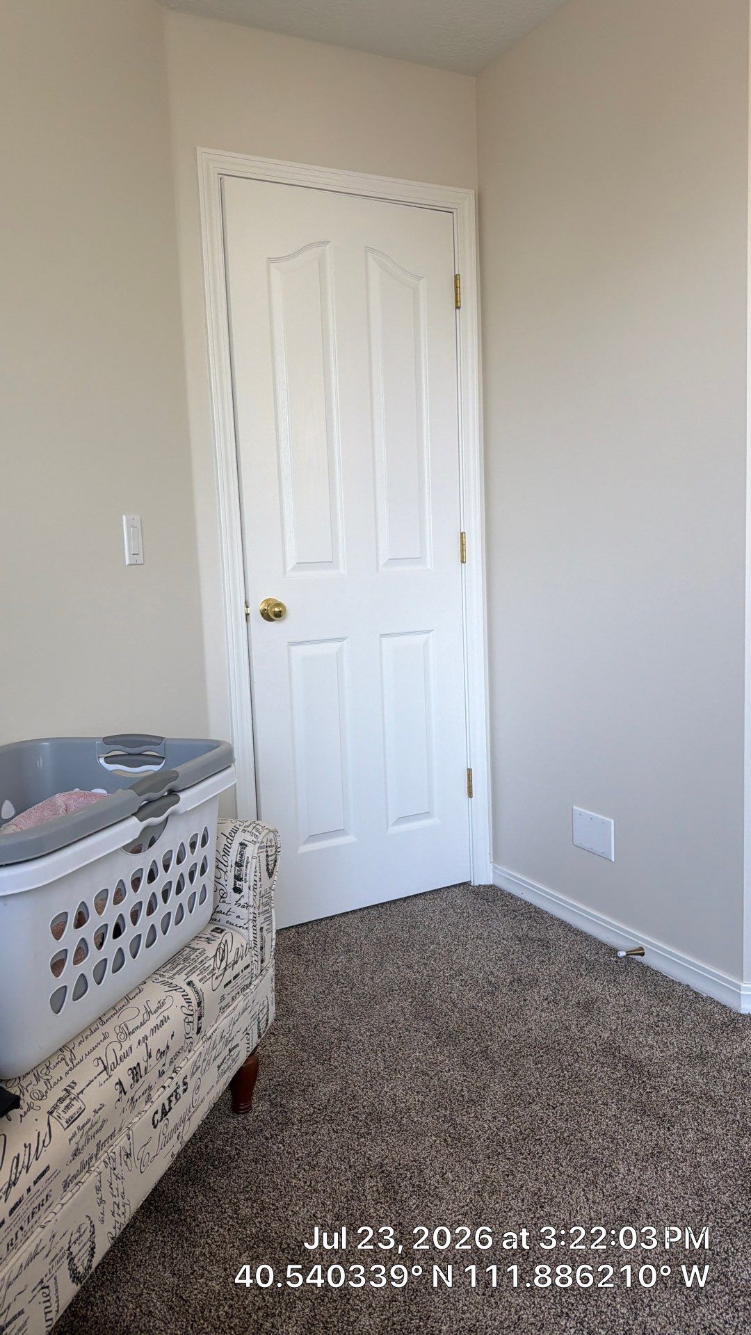 Interior Closet Door Replacement and Hardware Upgrades in Draper by CompanyCam Sales Demo