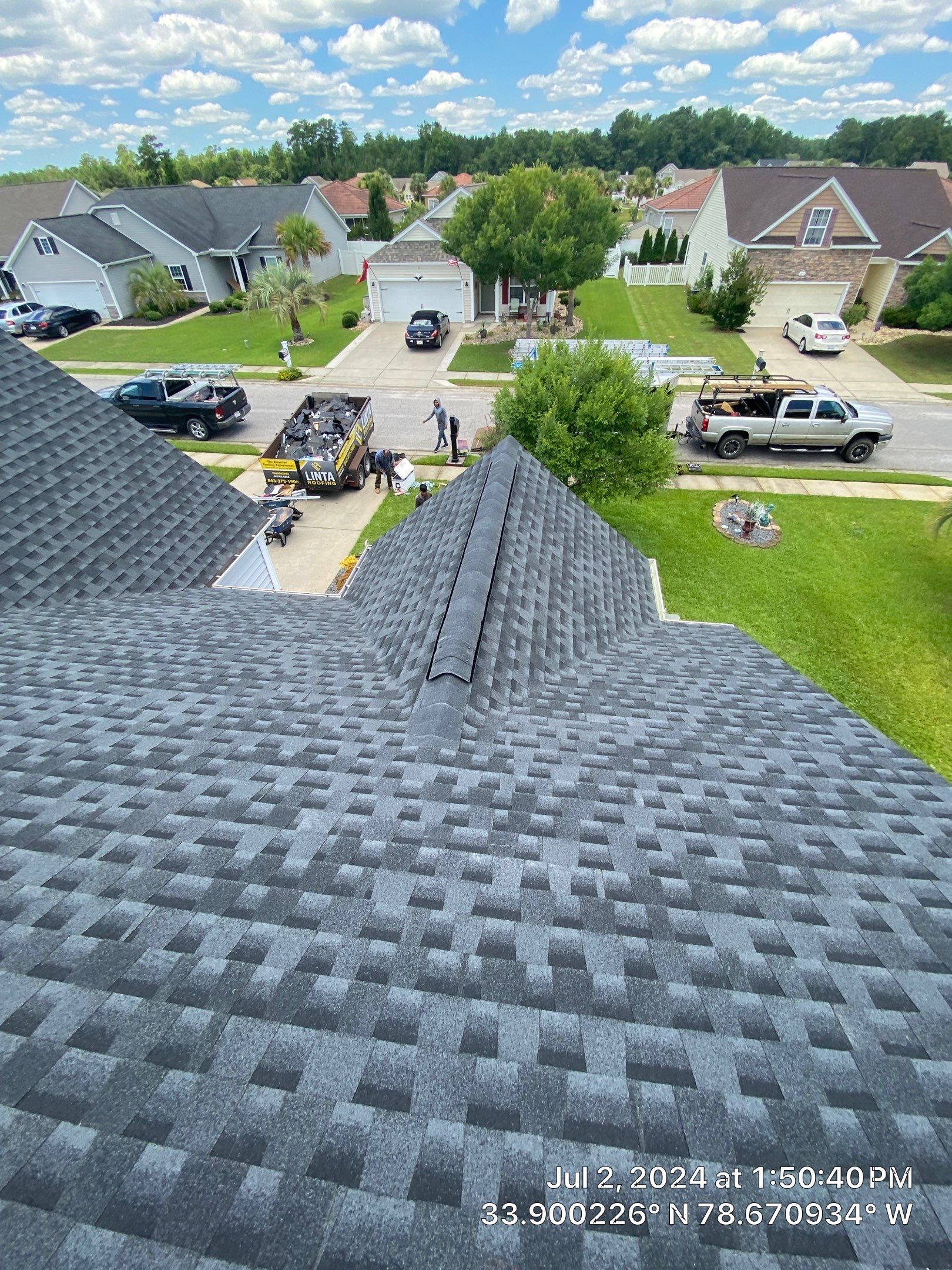 GAF HDZ - Charcoal by Linta Roofing Inc
