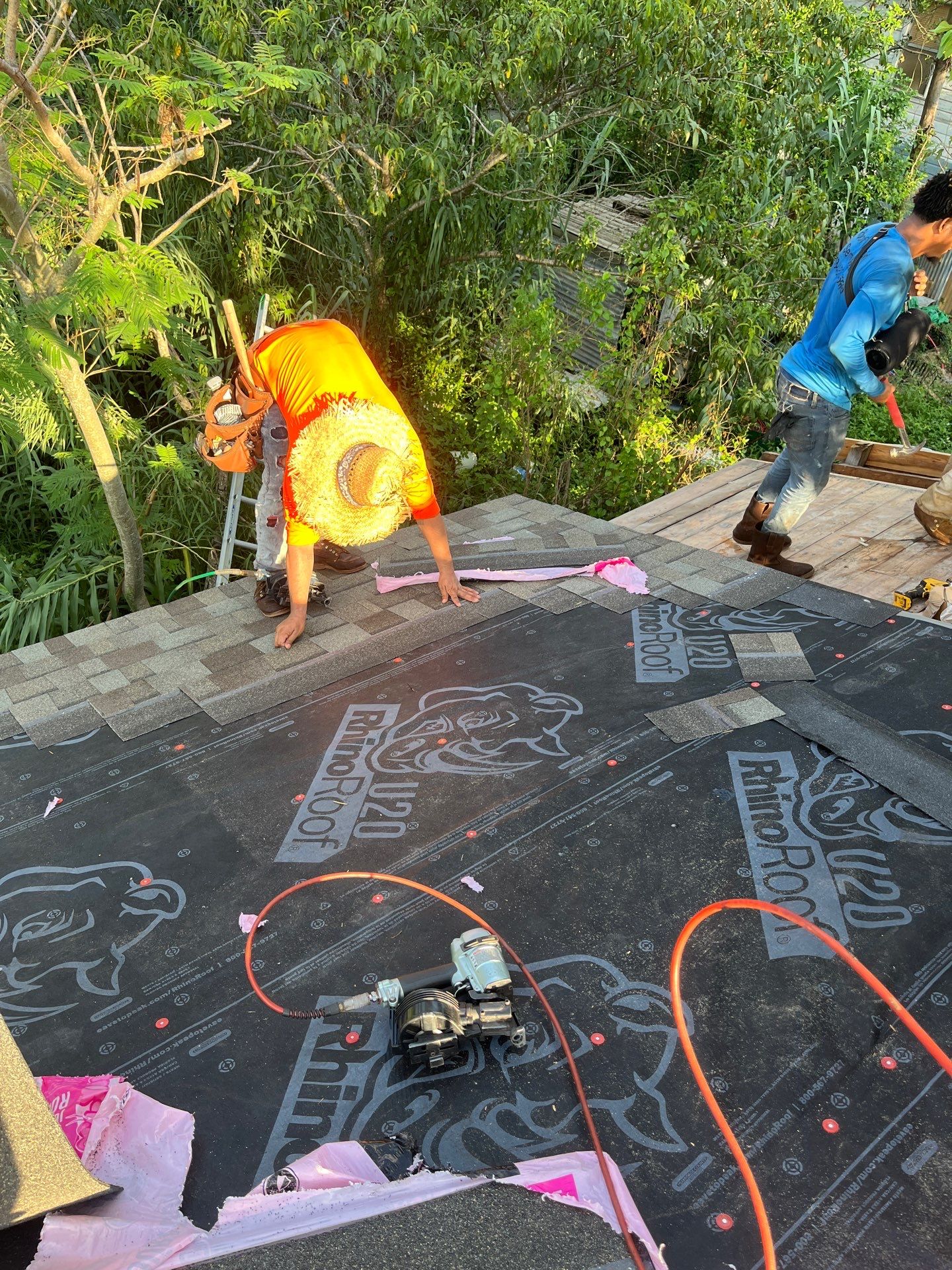 Residential Roofing Repair using Owen's Corning Duration (Lifetime) Shingles by Roof Repair Company