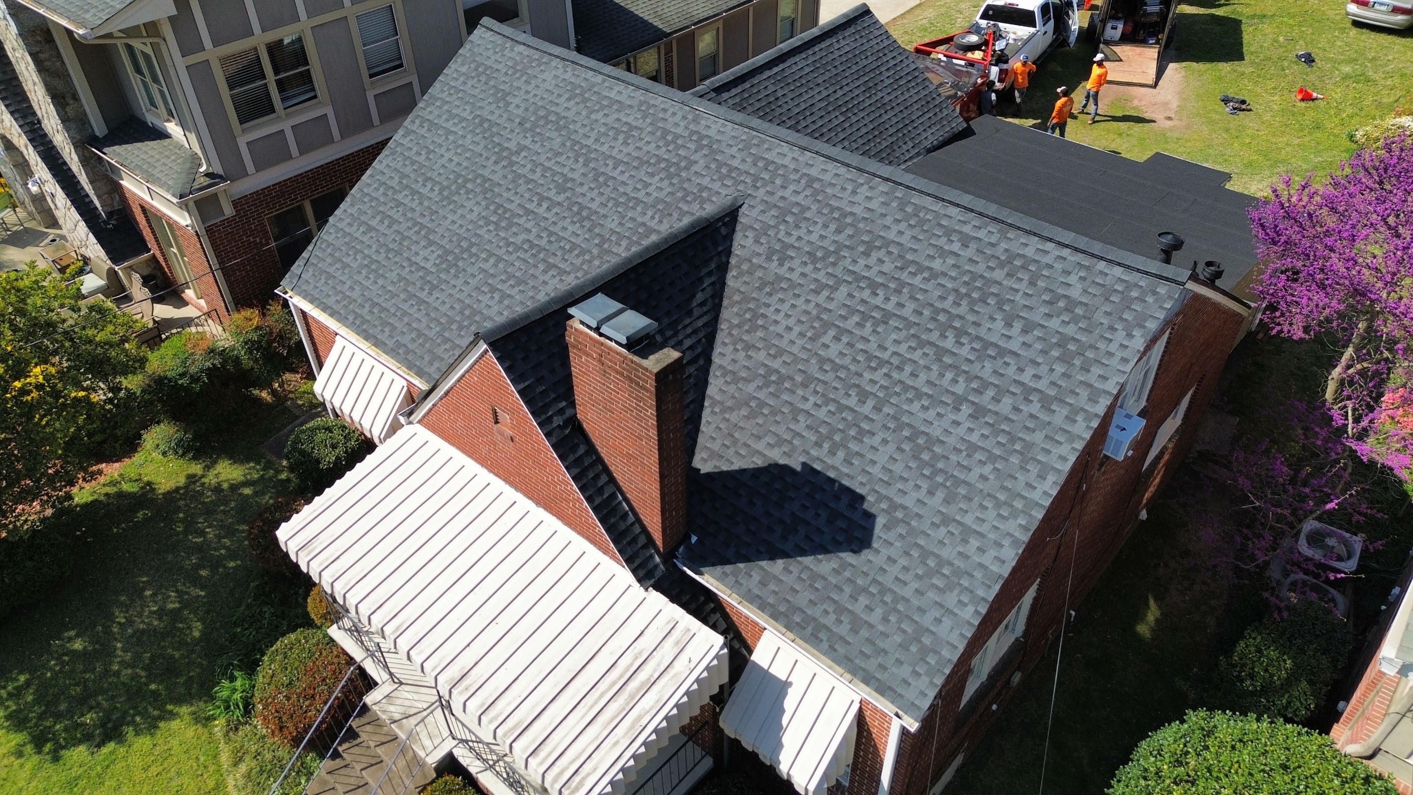 Atlanta, GA Roof Replacement GAF Timberline HDZ Charcoal by Reset Roofing