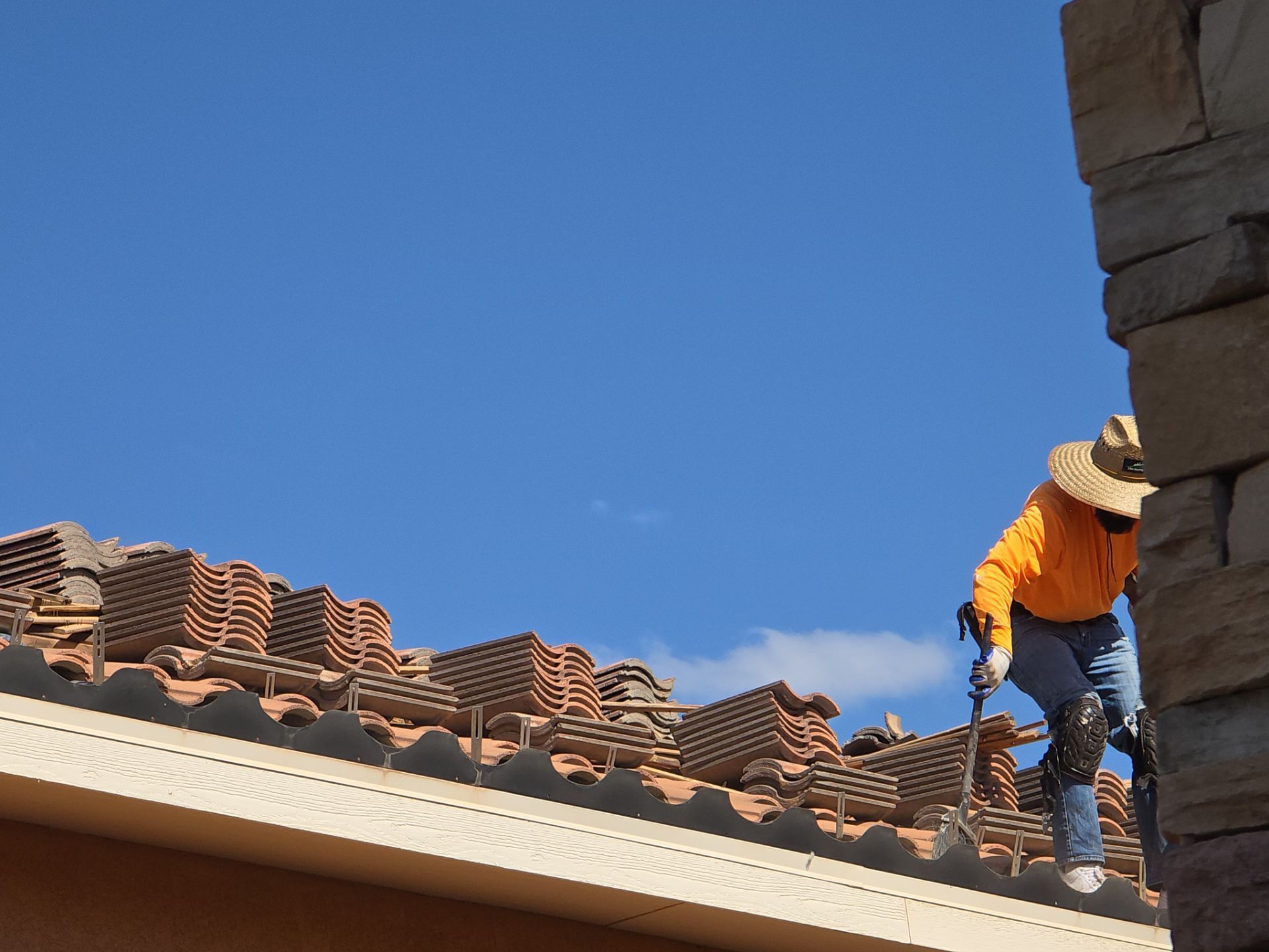Terracotta Concrete Tile by Reimagine Roofing