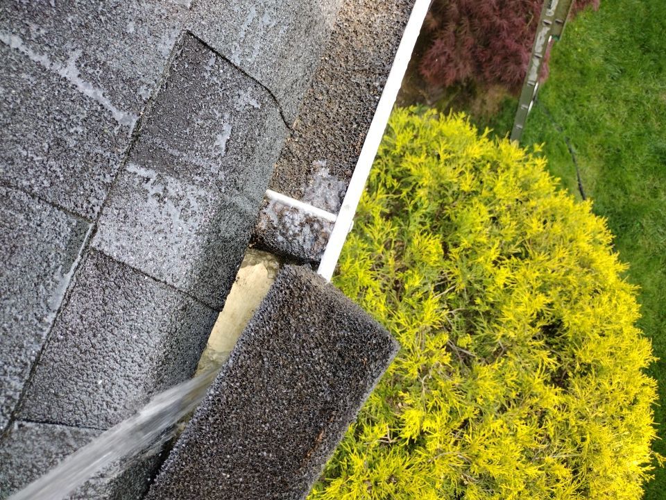Gutter Cleaning & Gutter Guard Removal and Reinstallation at Residential Property in Montville, NJ 07045 by NJ Home Maintenance Services