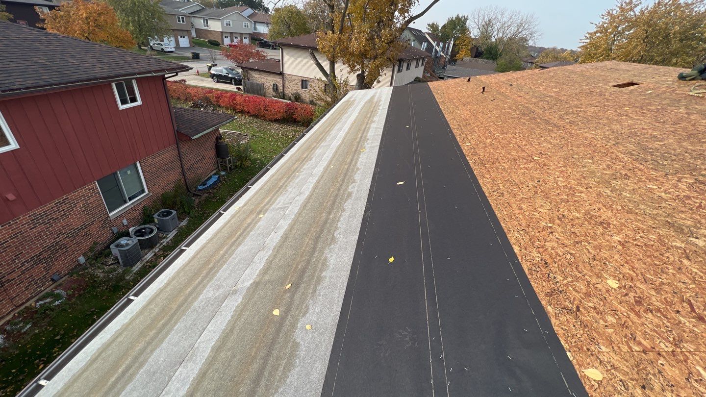 Multi-family unit roof replacement by Pro Home Services Inc