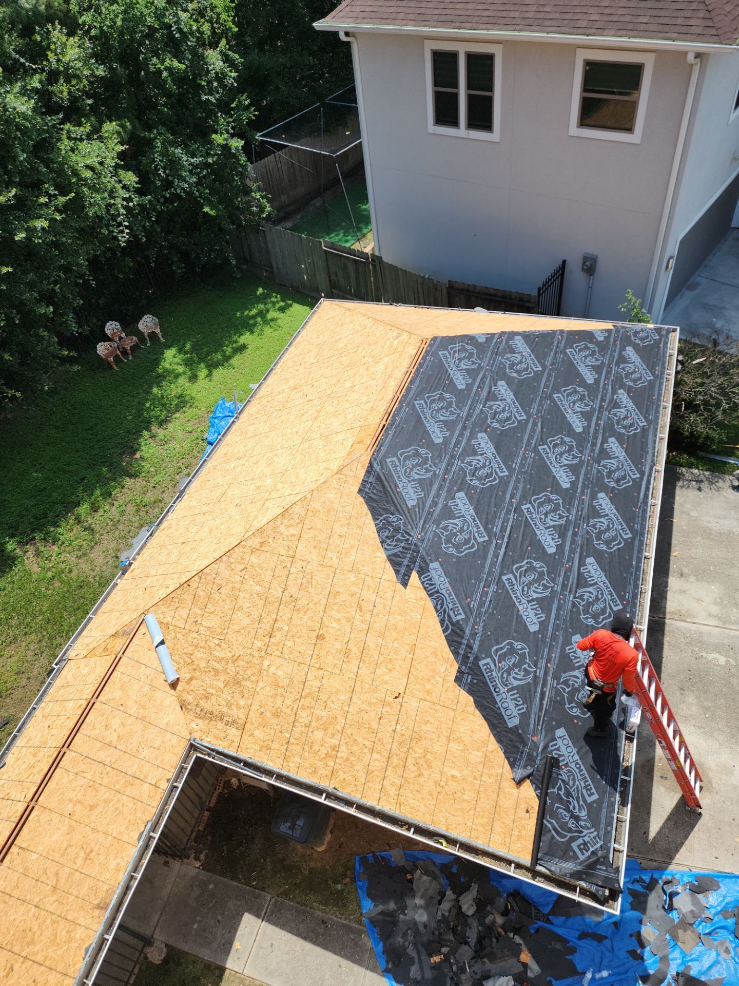Residential Roofing Repair using Owen's Corning Duration (Lifetime) Shingles by Roof Repair Services LLC