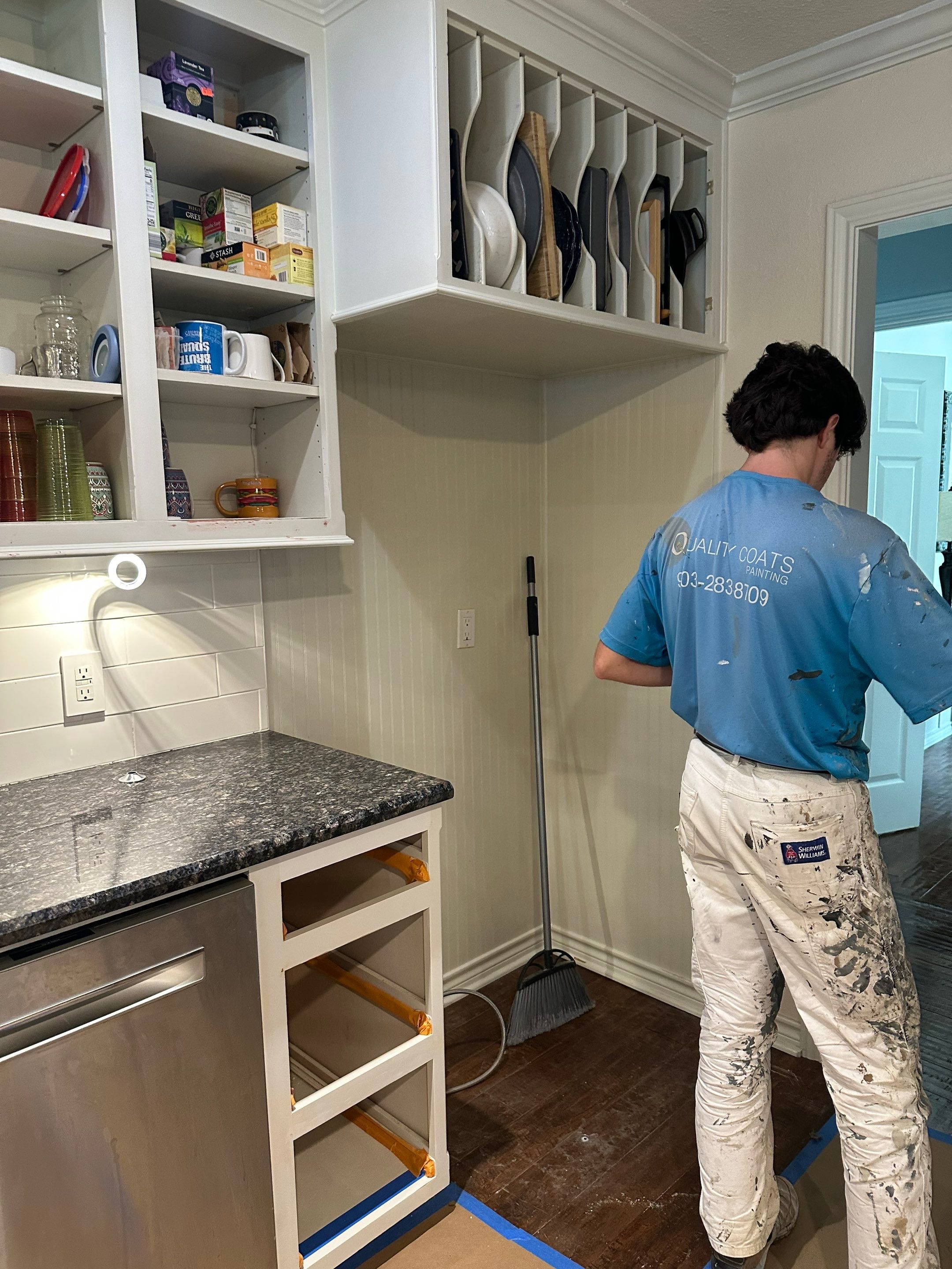 Repeat Client Cabinetry Project | Tyler, TX ✨🎨 by Quality Coats Painting